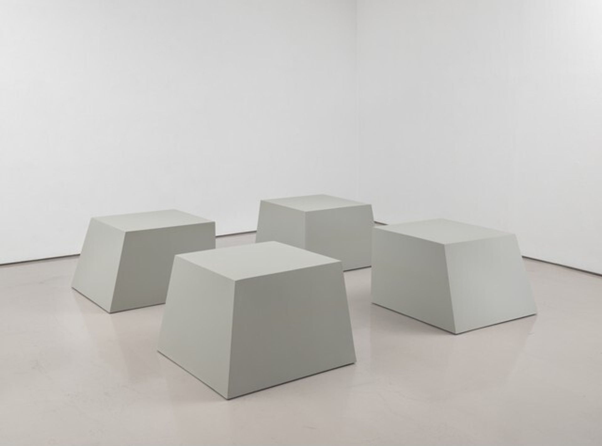 Untitled (Battered Cubes) by Robert Morris