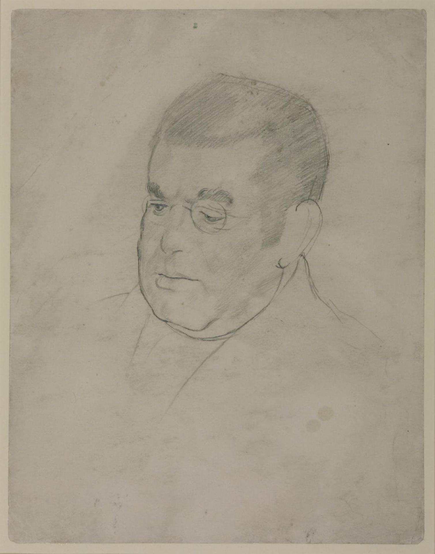 Portrait of Louis Behrend by  Sir Stanley Spencer