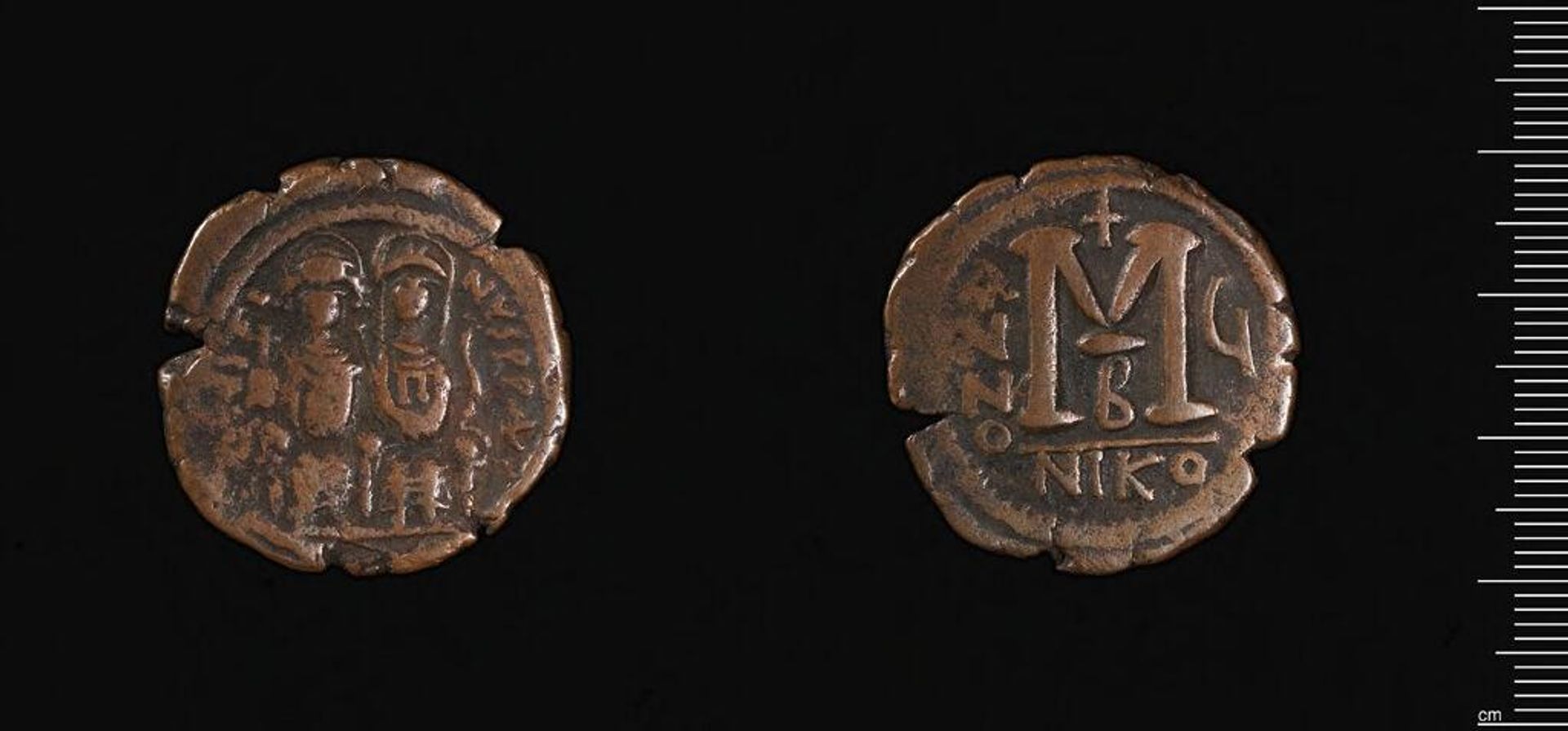 Coin of Justin II by Justin II
