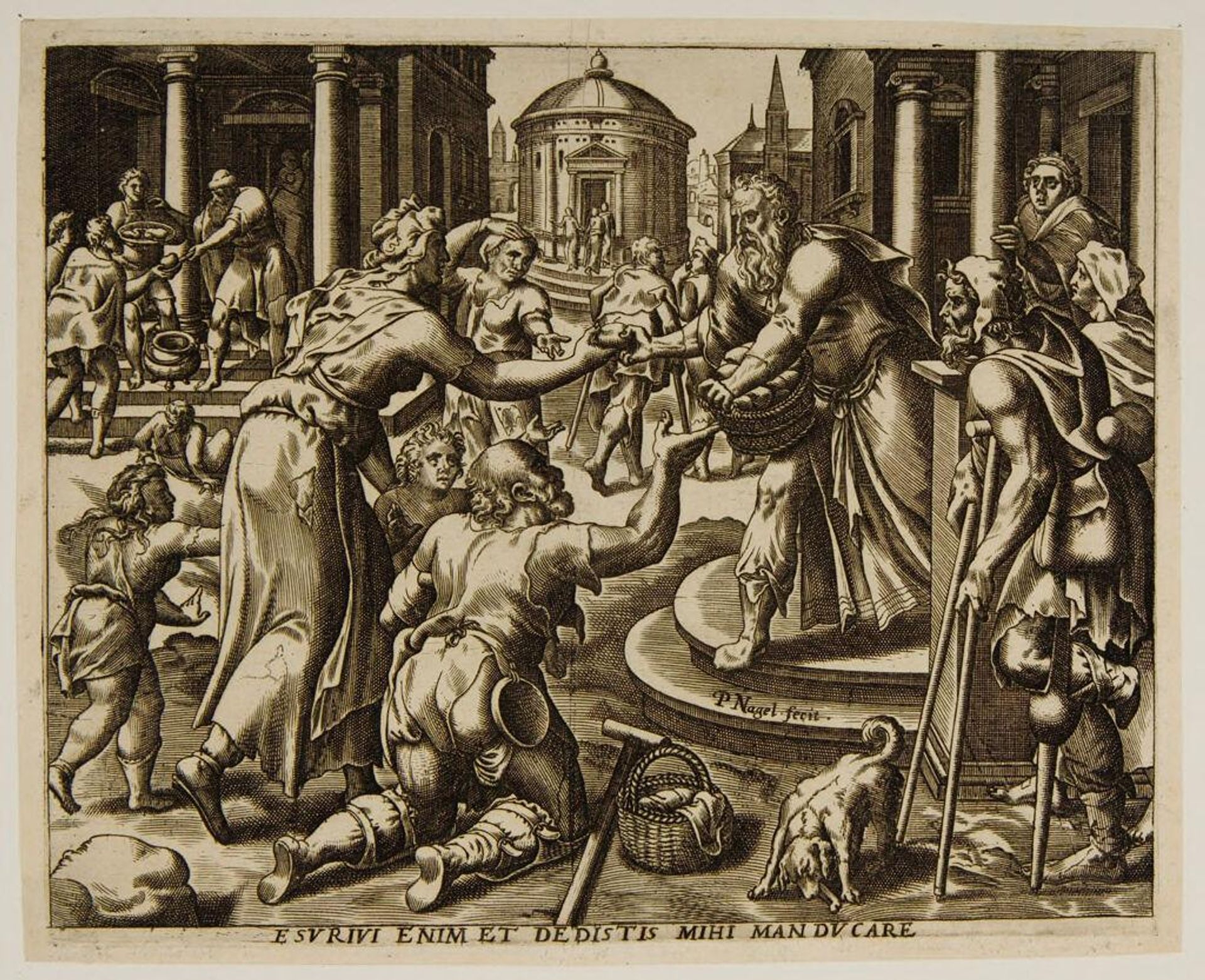 Feeding the Hungry by Pieter Nagel
