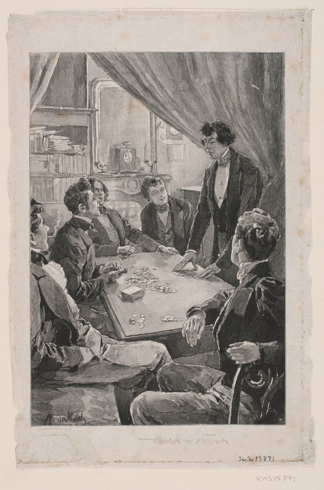 Spilleklub by Henrik Arnold Hamilkar Sørensen