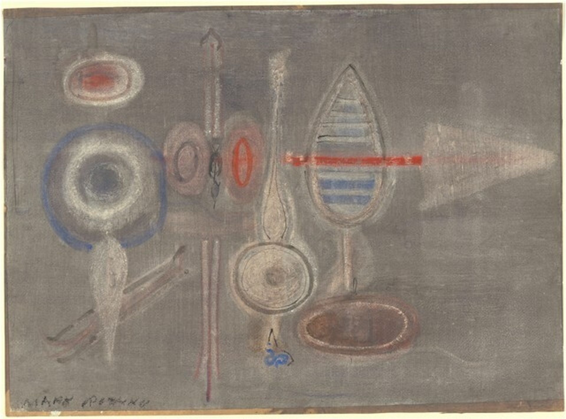Untitled [recto] by Mark Rothko
