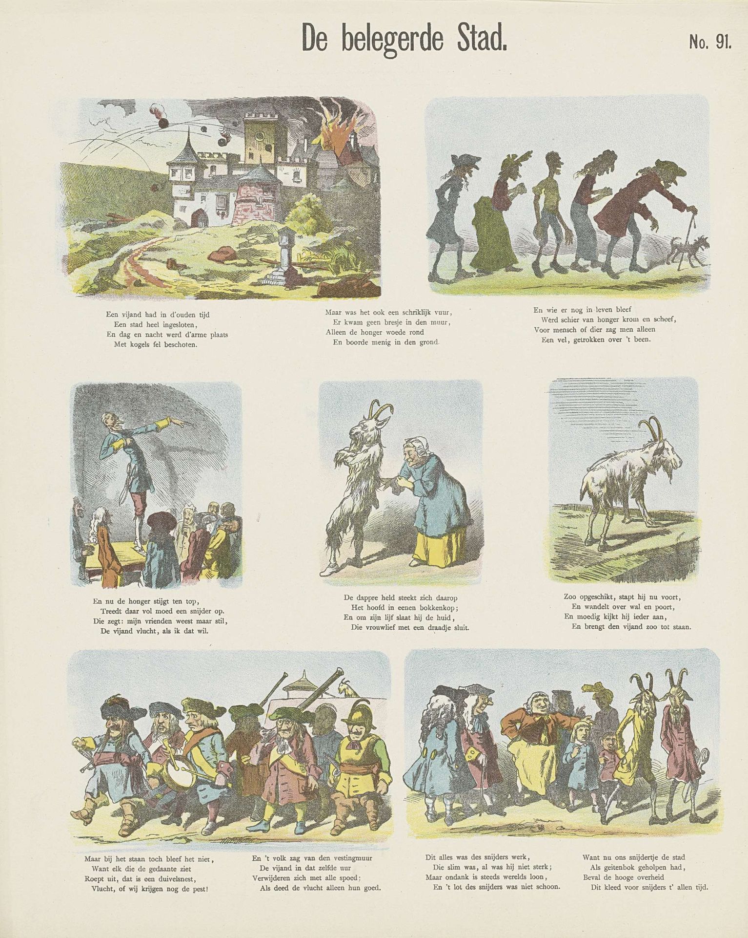 De belegerde stad by De Ruyter & Meijer