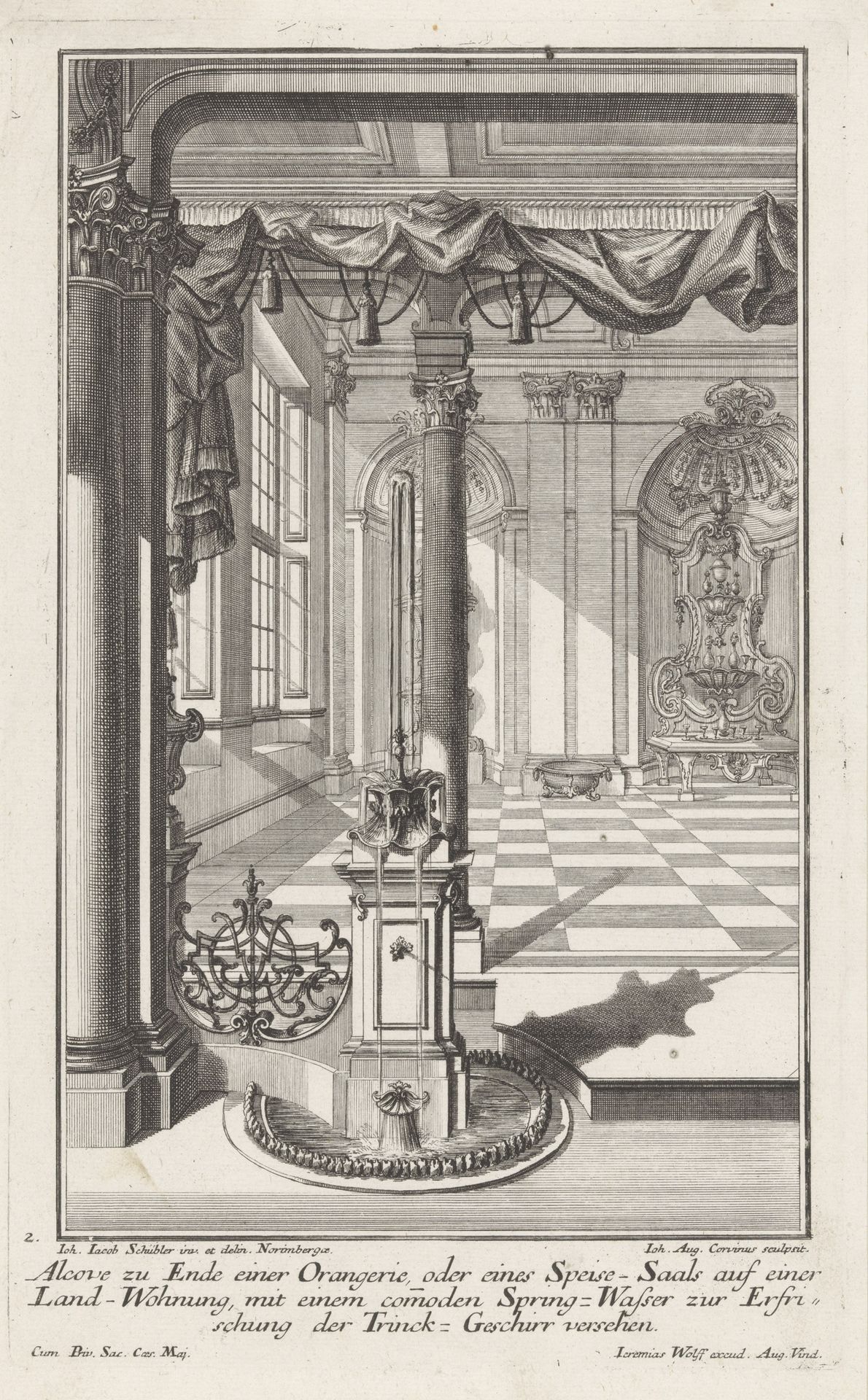 Orangerie by Johann August Corvinus