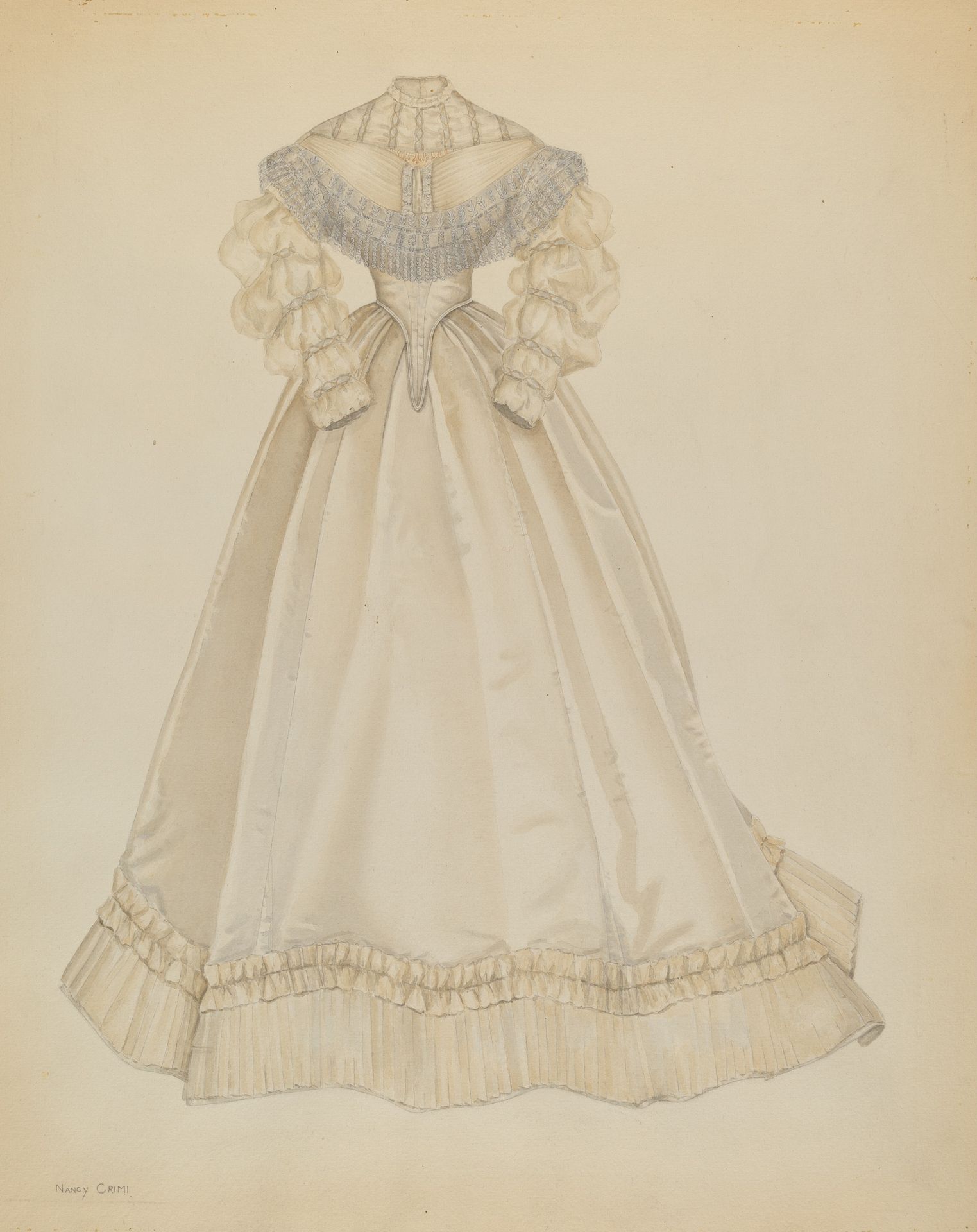 Wedding Dress by Nancy Crimi