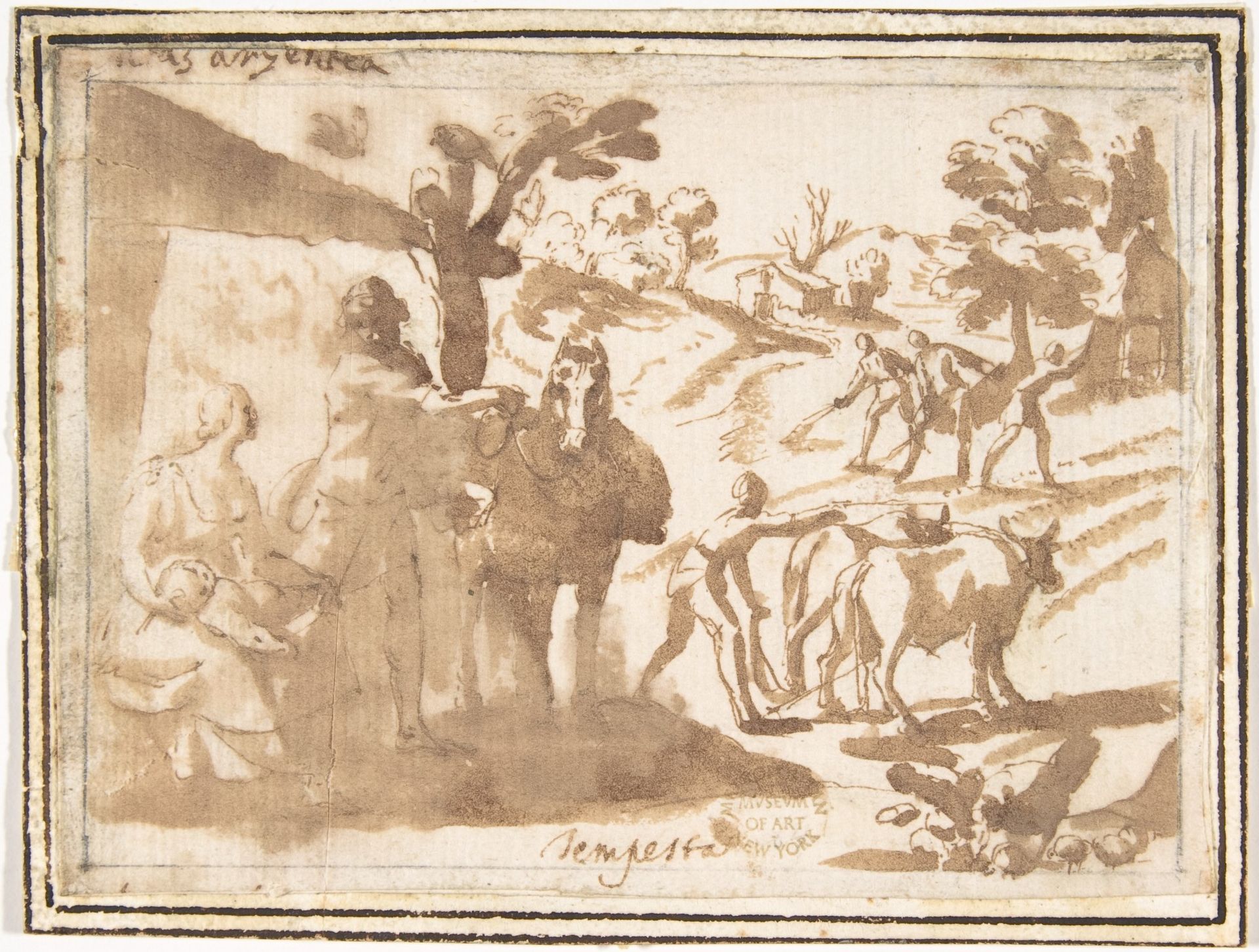 Landscape with Figures: The Silver Age by Francesco Allegrini