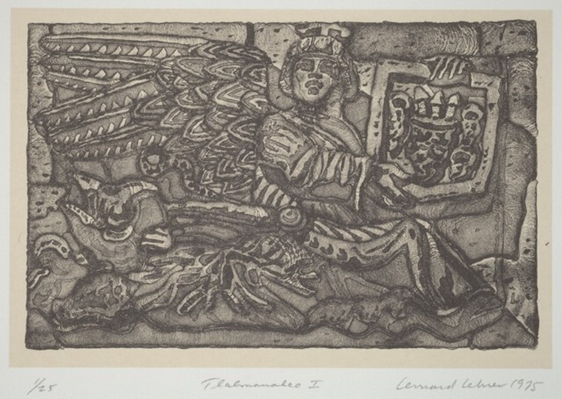 Tlalmanalco I by Leonard Lehrer