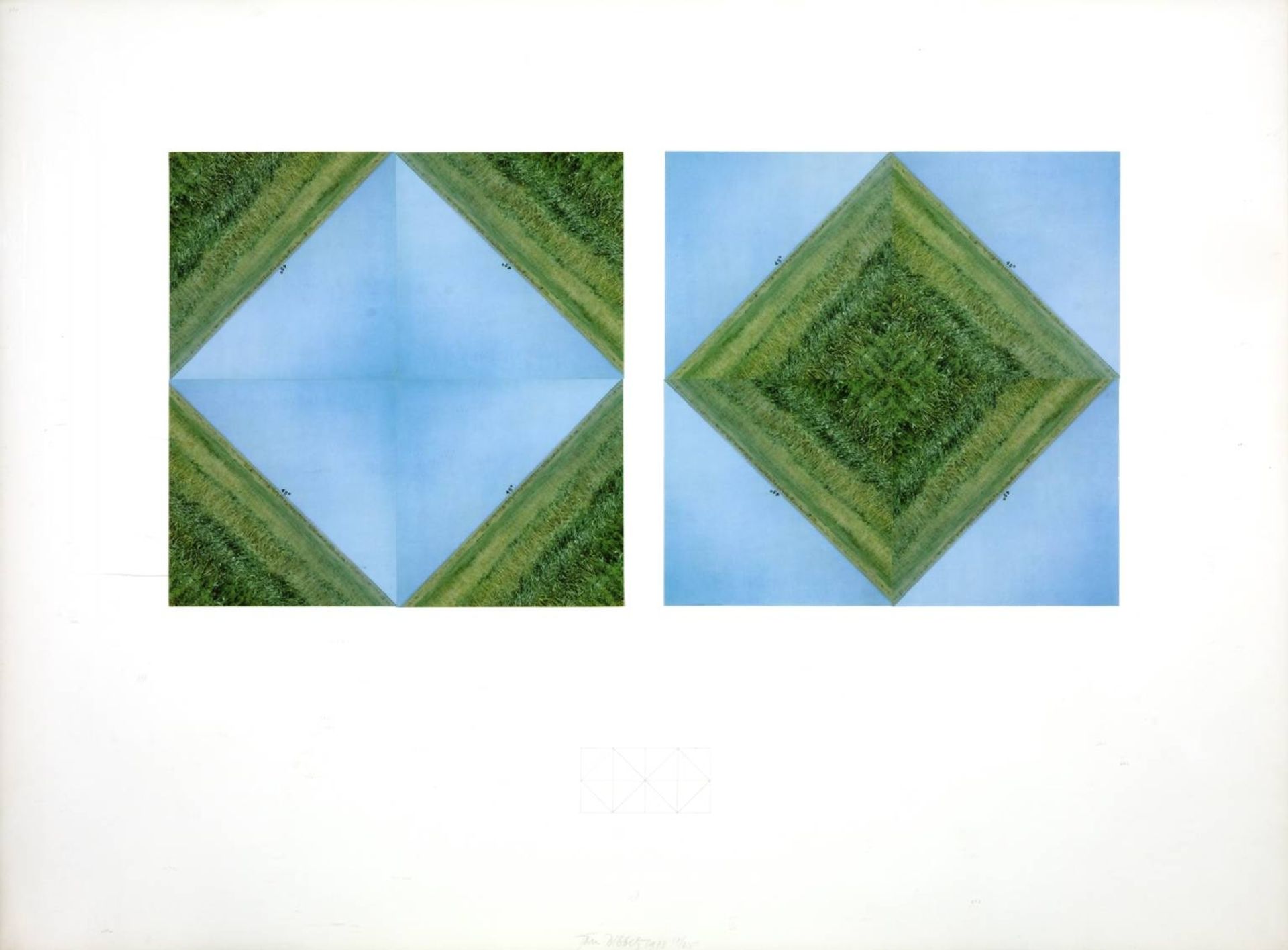 Collage by Jan Dibbets