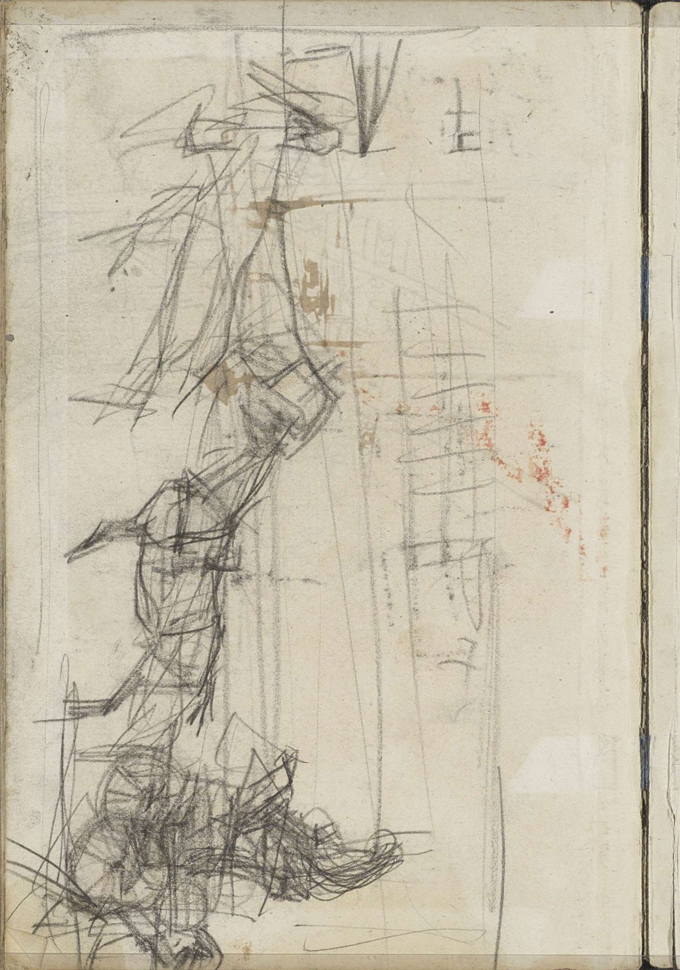 Figuur op een paard-en-wagen by George Hendrik Breitner