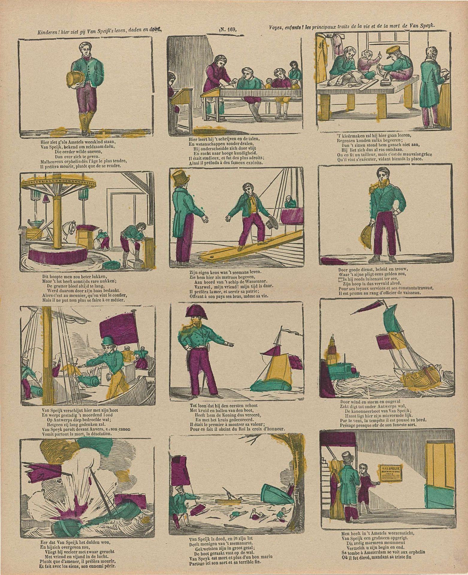 Kinderen! hier ziet gij Van Speijk's leven, daden en dood [(...)] by Philippus Jacobus Brepols