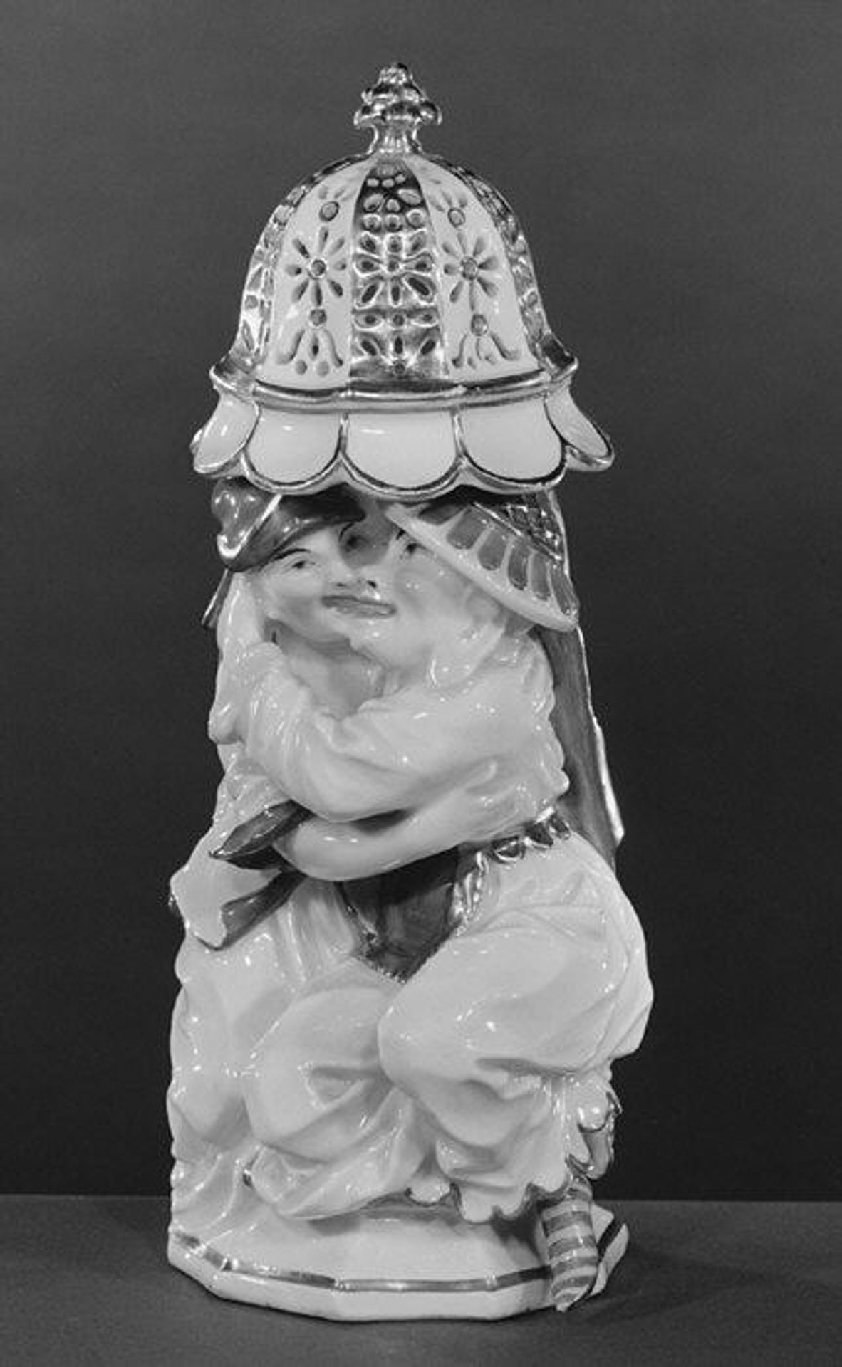 Sugar caster by Meissen Manufactory