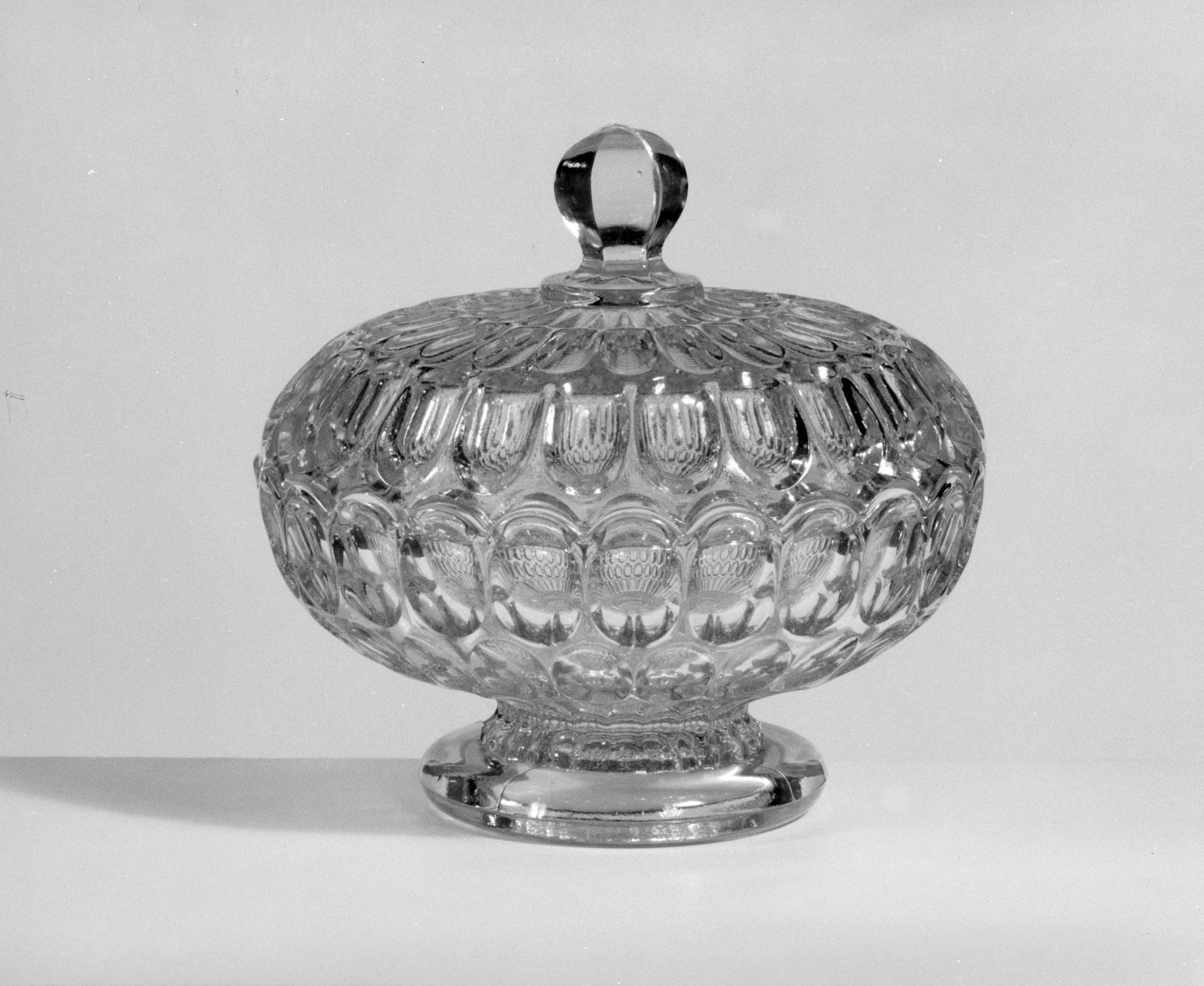 Covered Butter Dish by Bakewell, Pears and Company