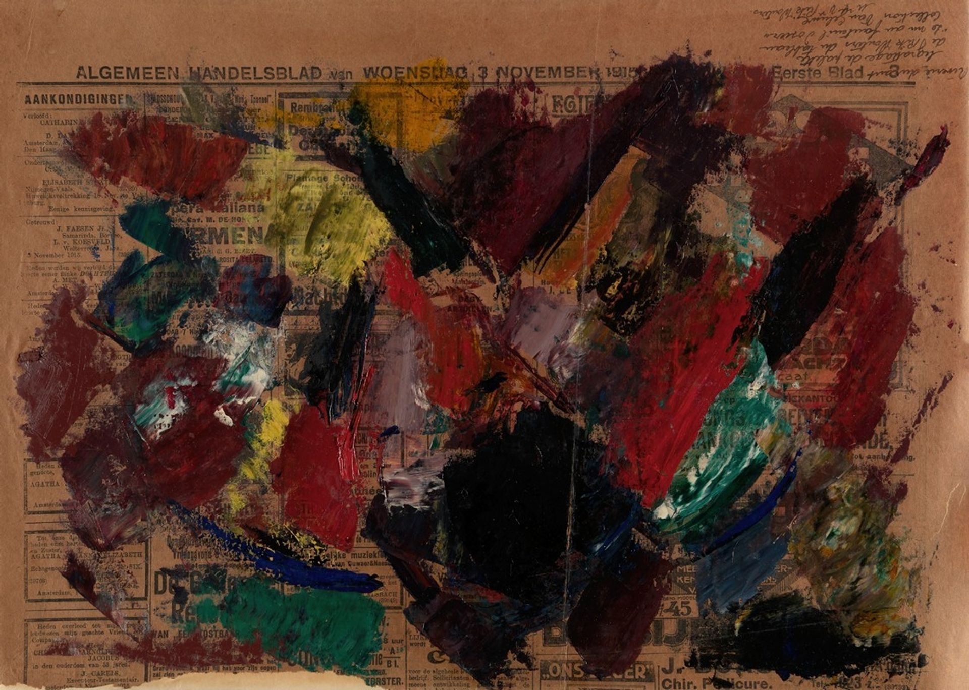 Colours used in Nude in a Cane Chair by Rik Wouters
