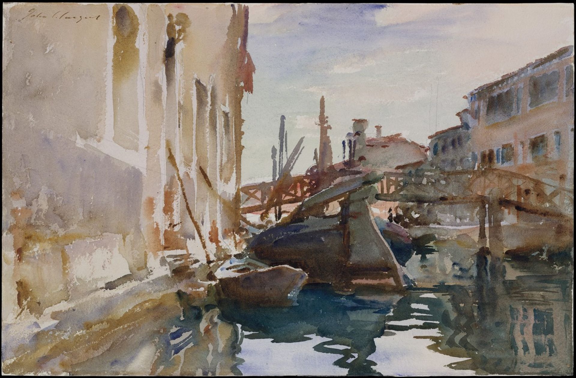 Giudecca by John Singer Sargent
