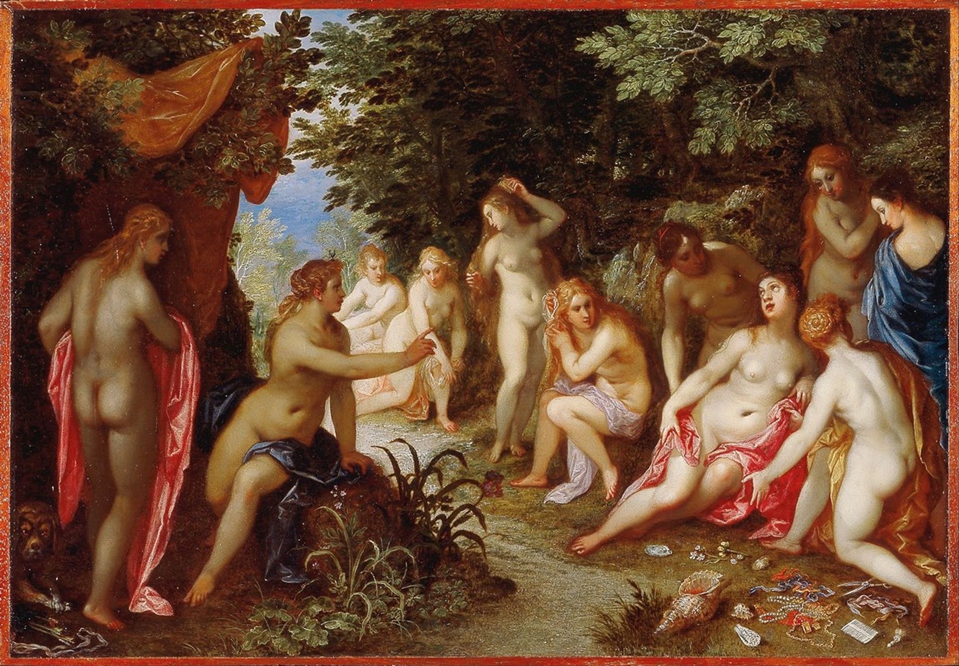 Diana and Callisto by Jan Brueghel the Younger