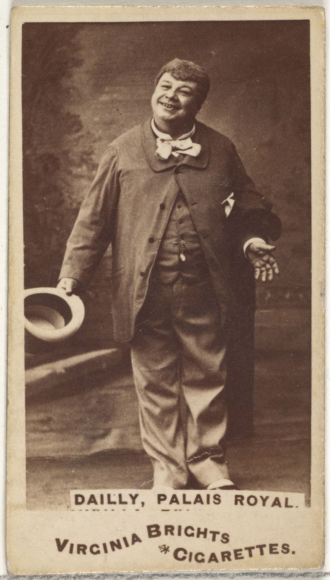 Dailly, Palais Royal, from the Actors and Actresses series (N45, Type 1) for Virginia Brights Cigarettes by Allen & Ginter