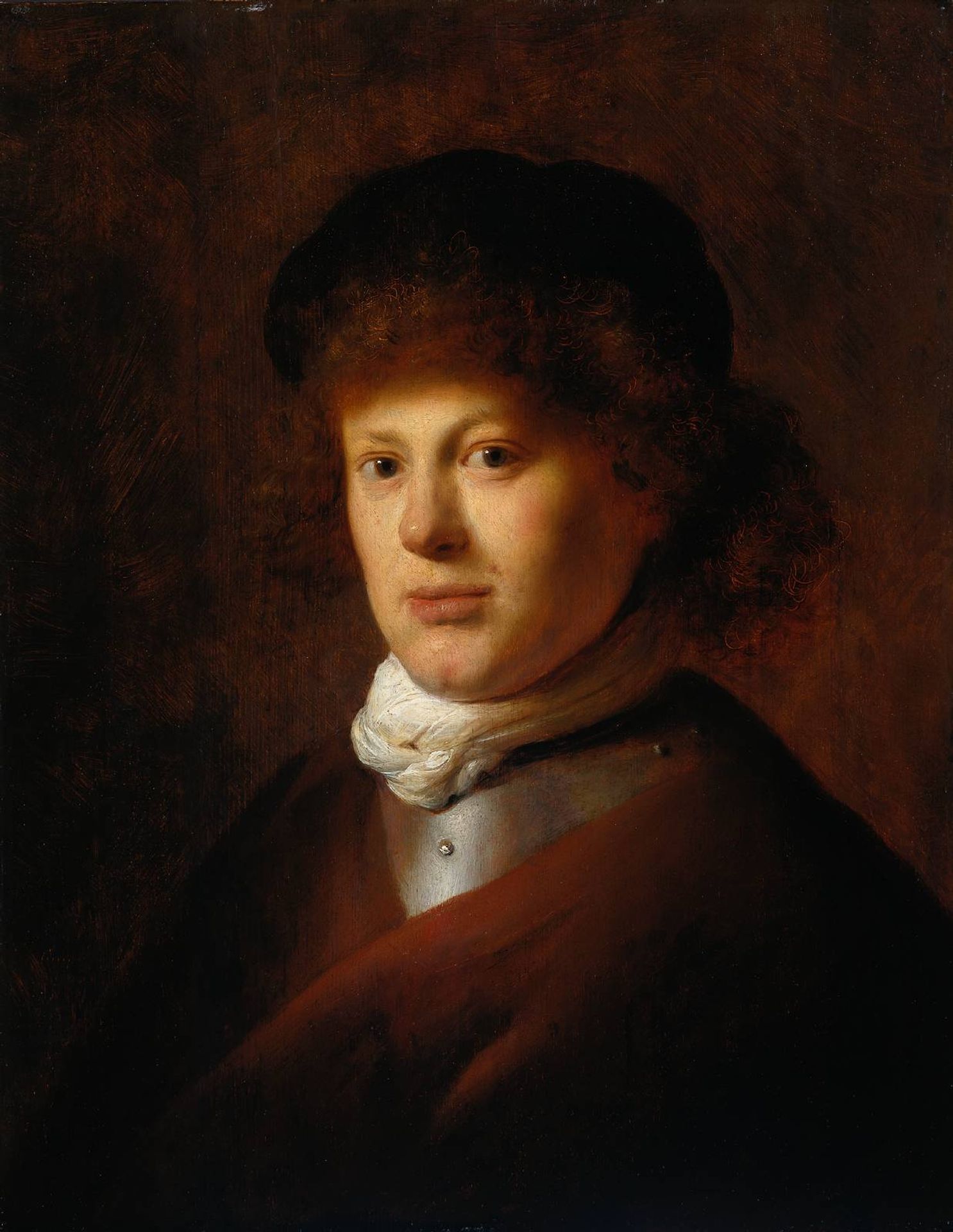 Portrait of Rembrandt van Rijn by Rembrandt van Rijn