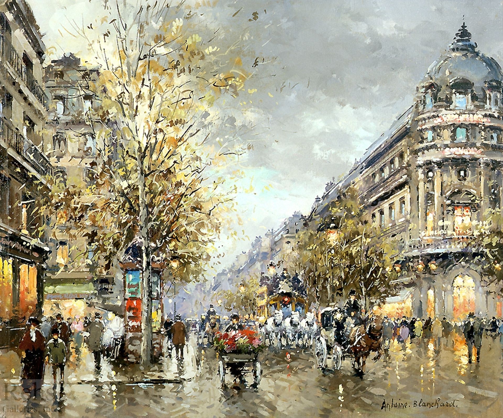 Grands Boulevards by Antoine Blanchard