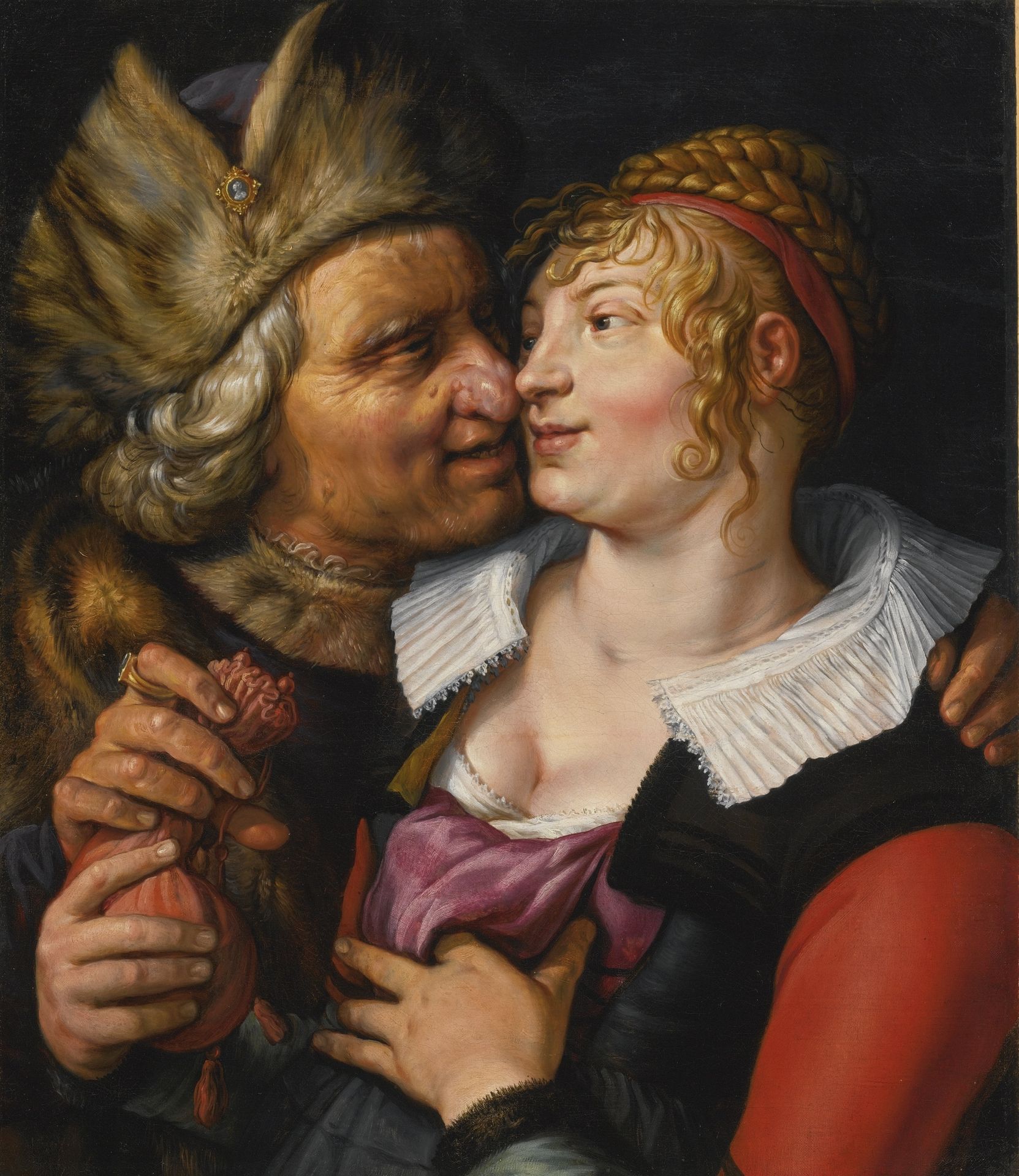 Unequal Lovers by Hendrick Goltzius