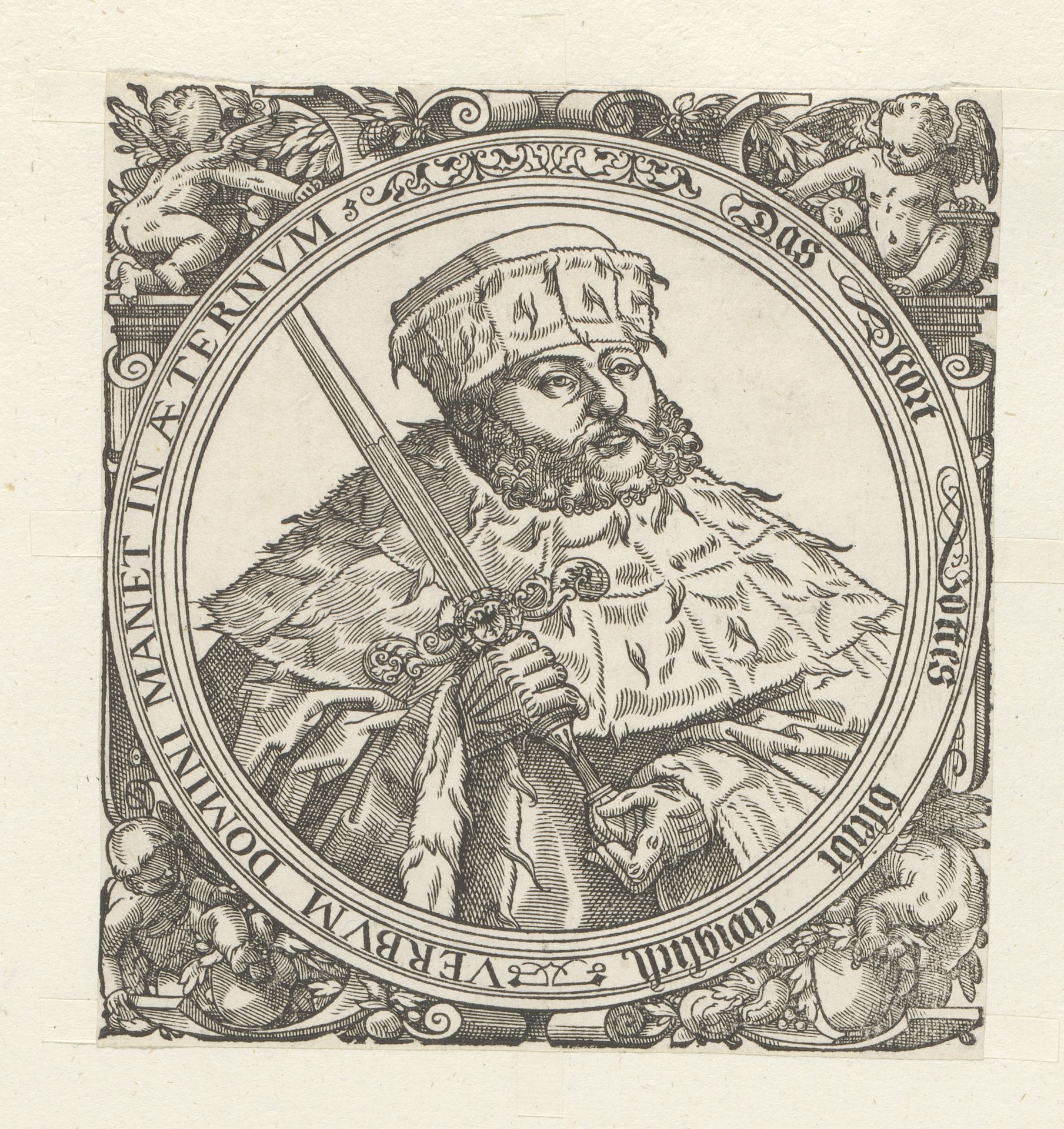 Portret van een onbekende man by Anonymous