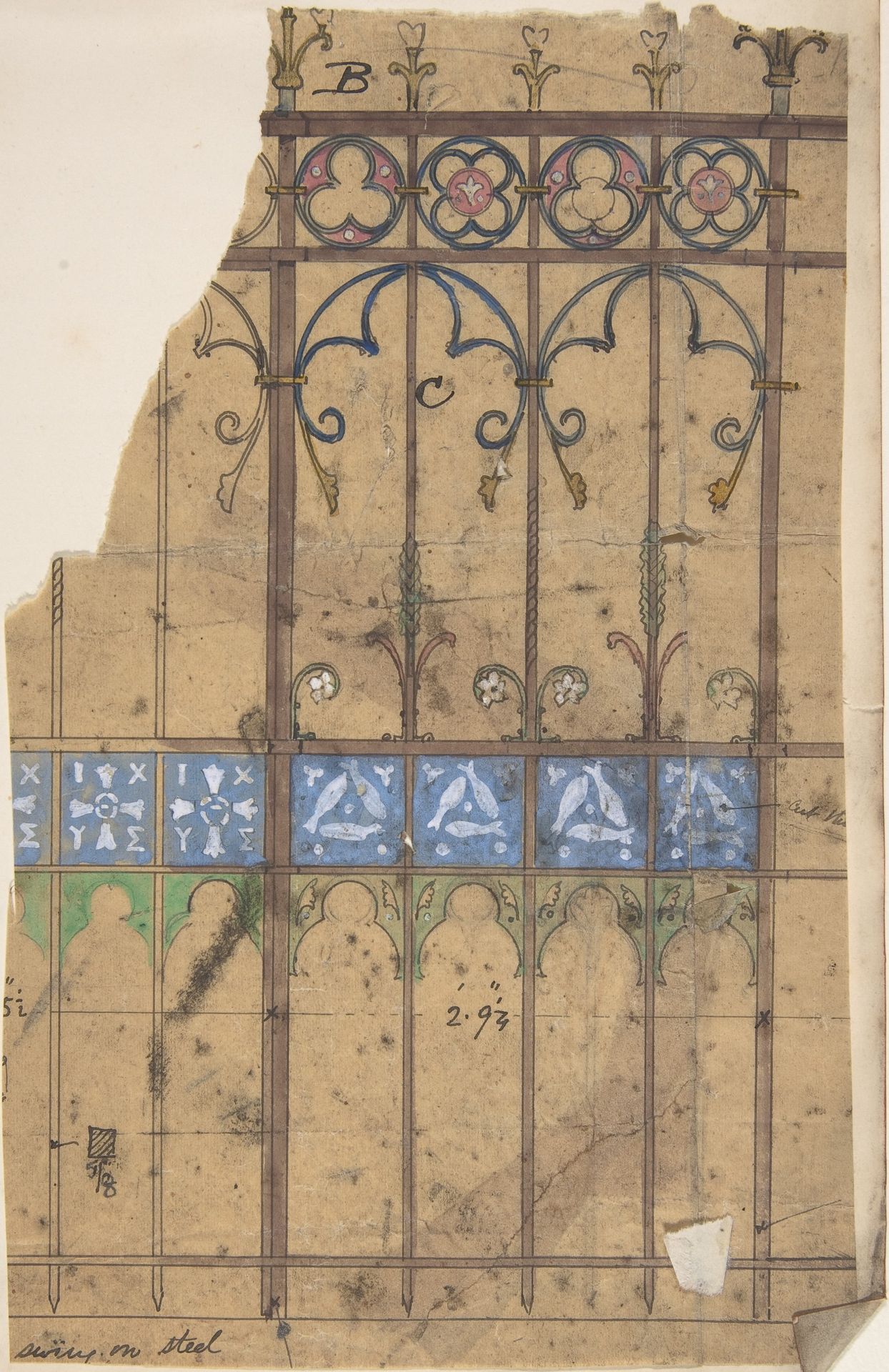 Design for a Church Gate by Richardson Ellson & Co.