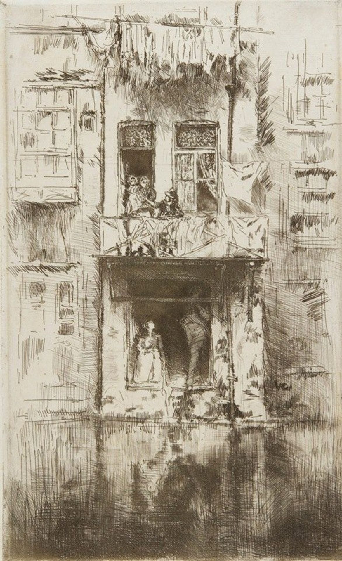 Balcony, Amsterdam by James Abbott McNeill Whistler