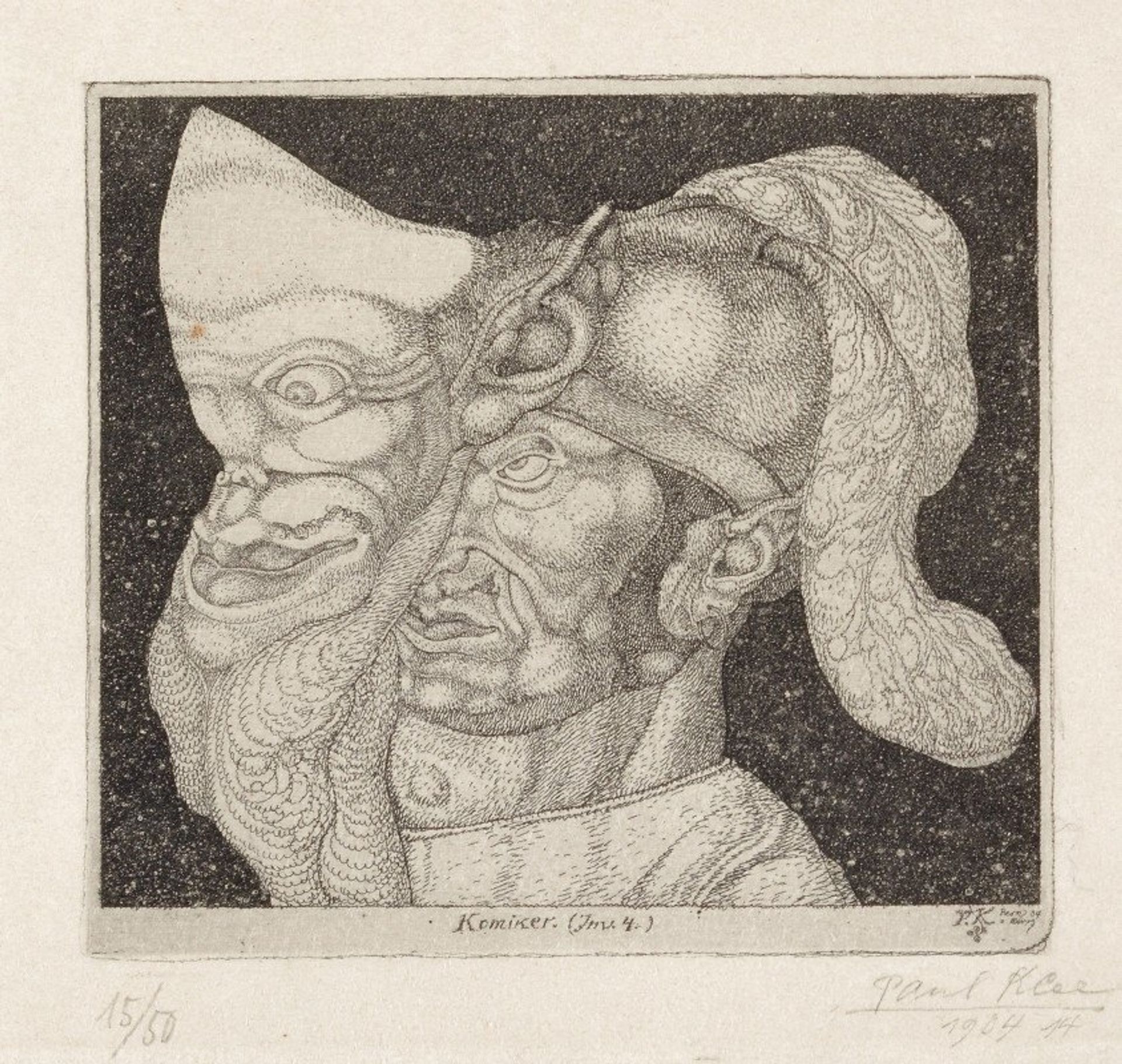 Comedian by Paul Klee