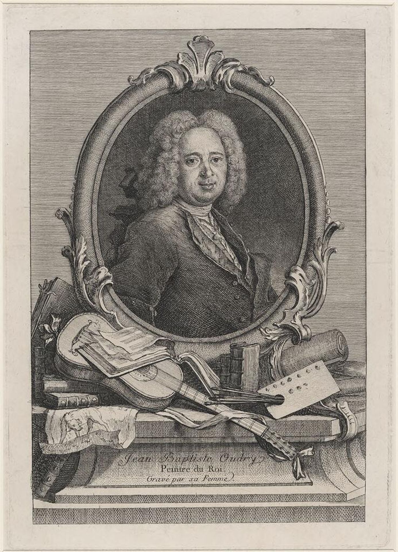 Jean Baptiste Oudry by Marie Marguerite Oudry