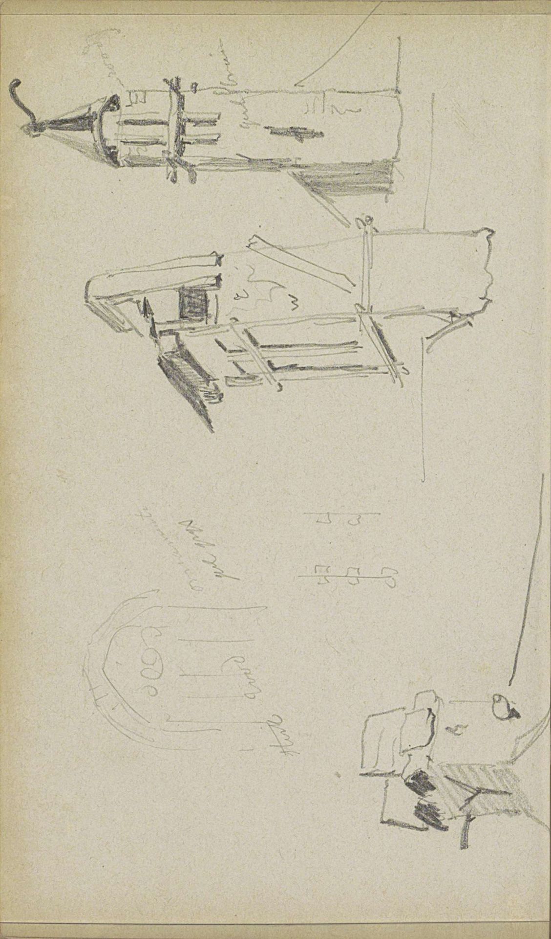 Architectuurstudies by Adrianus Eversen