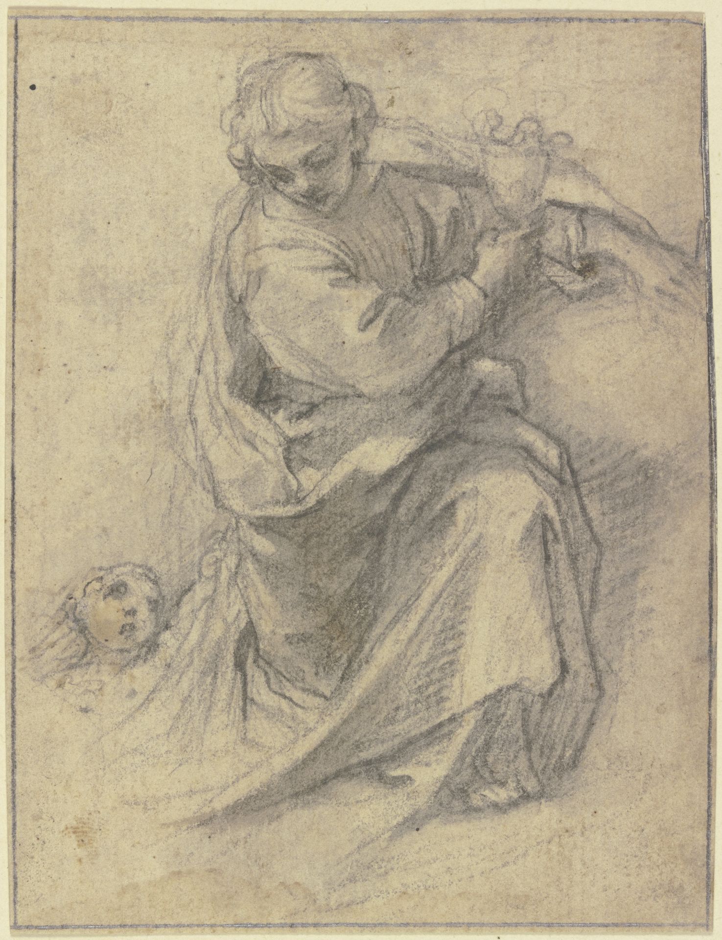 Matthew the evangelist by Francesco Vanni