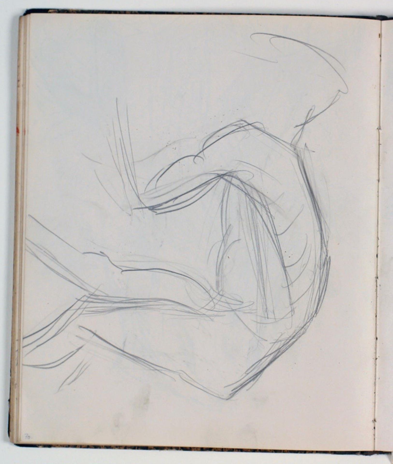 Modelstudie. Skitse til P. S. Christiansens gravmæle by Niels Larsen Stevns