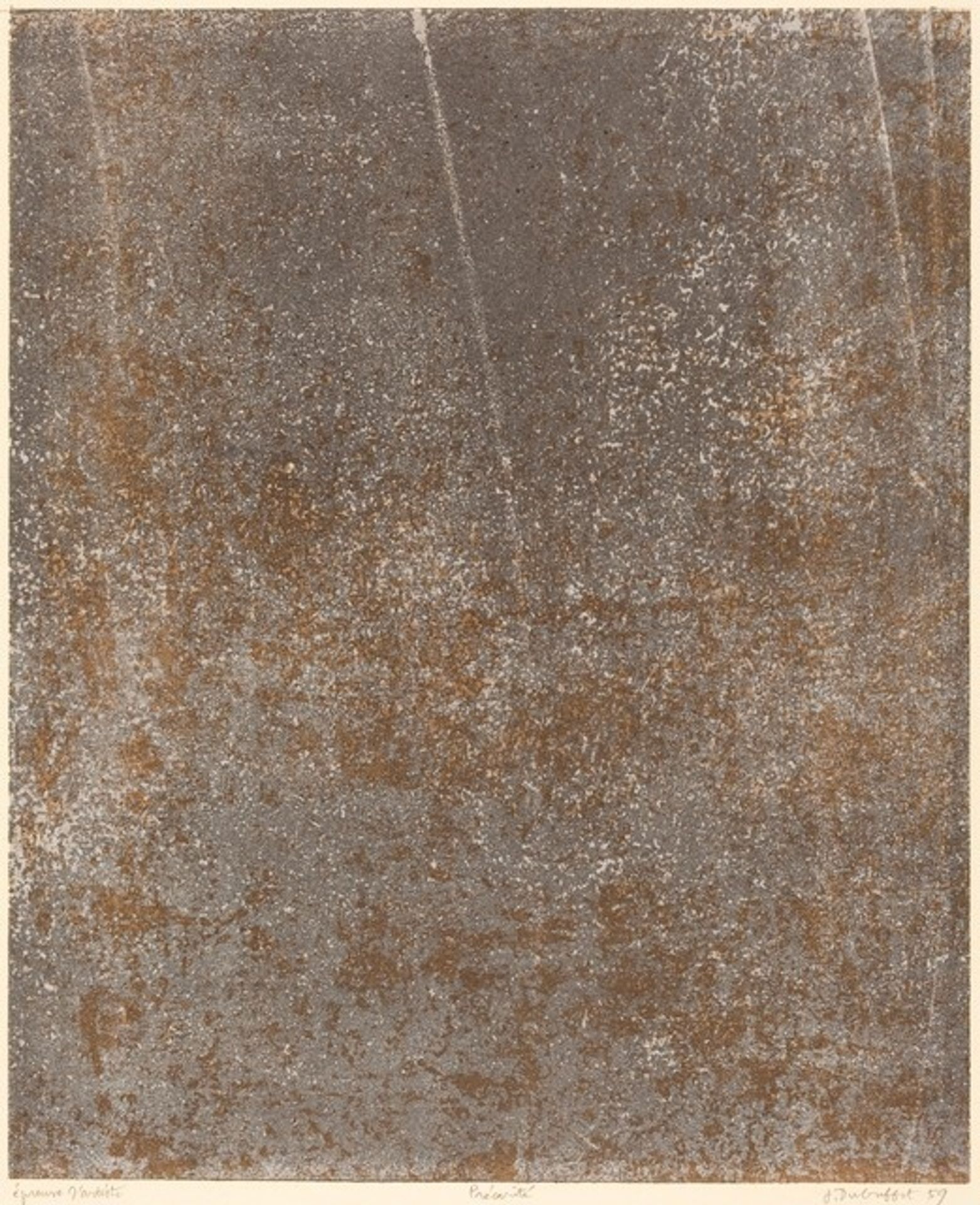 Precarite by Jean Dubuffet