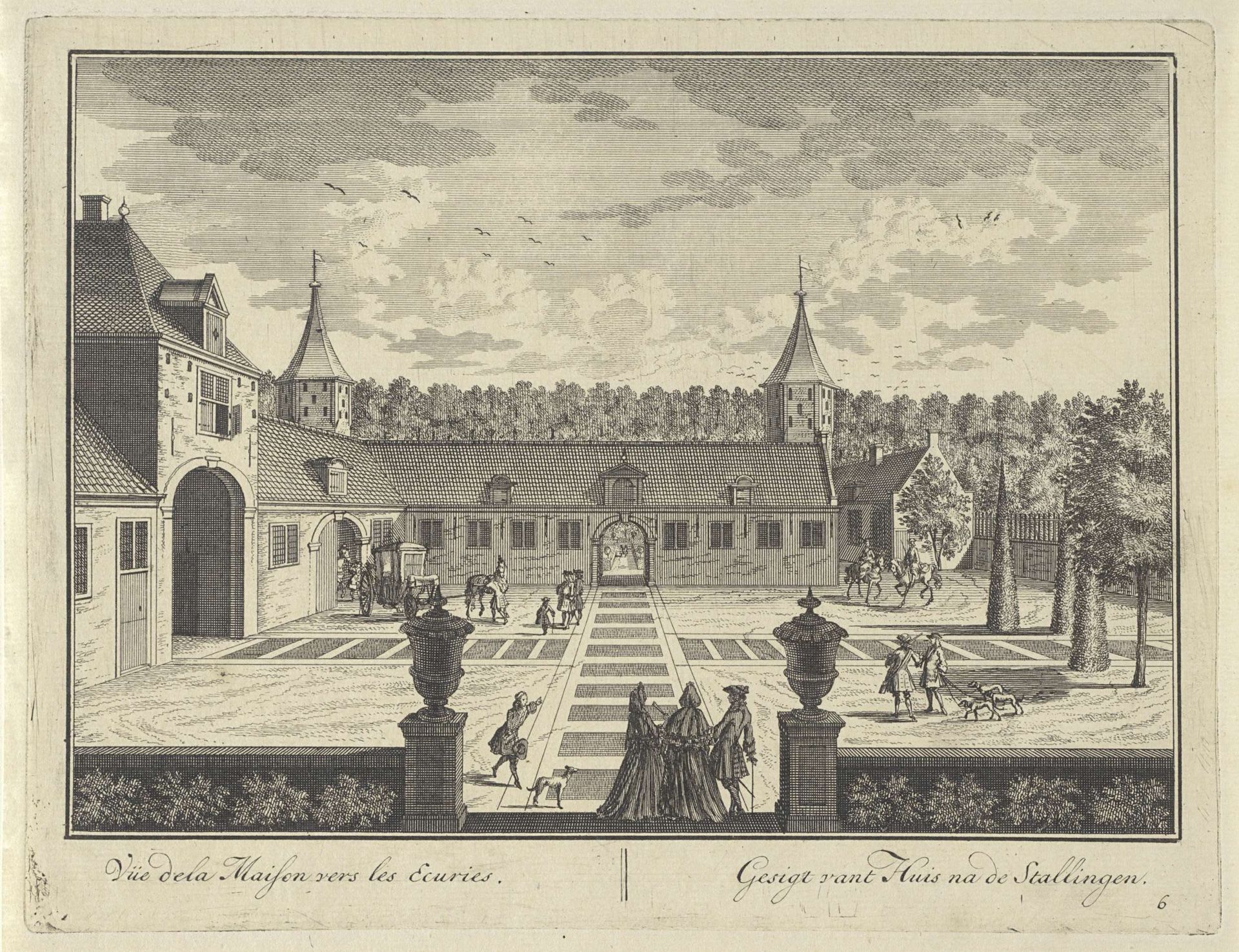 Poortgebouw en stallen van Kasteel Zuilenstein by Daniël Stopendaal