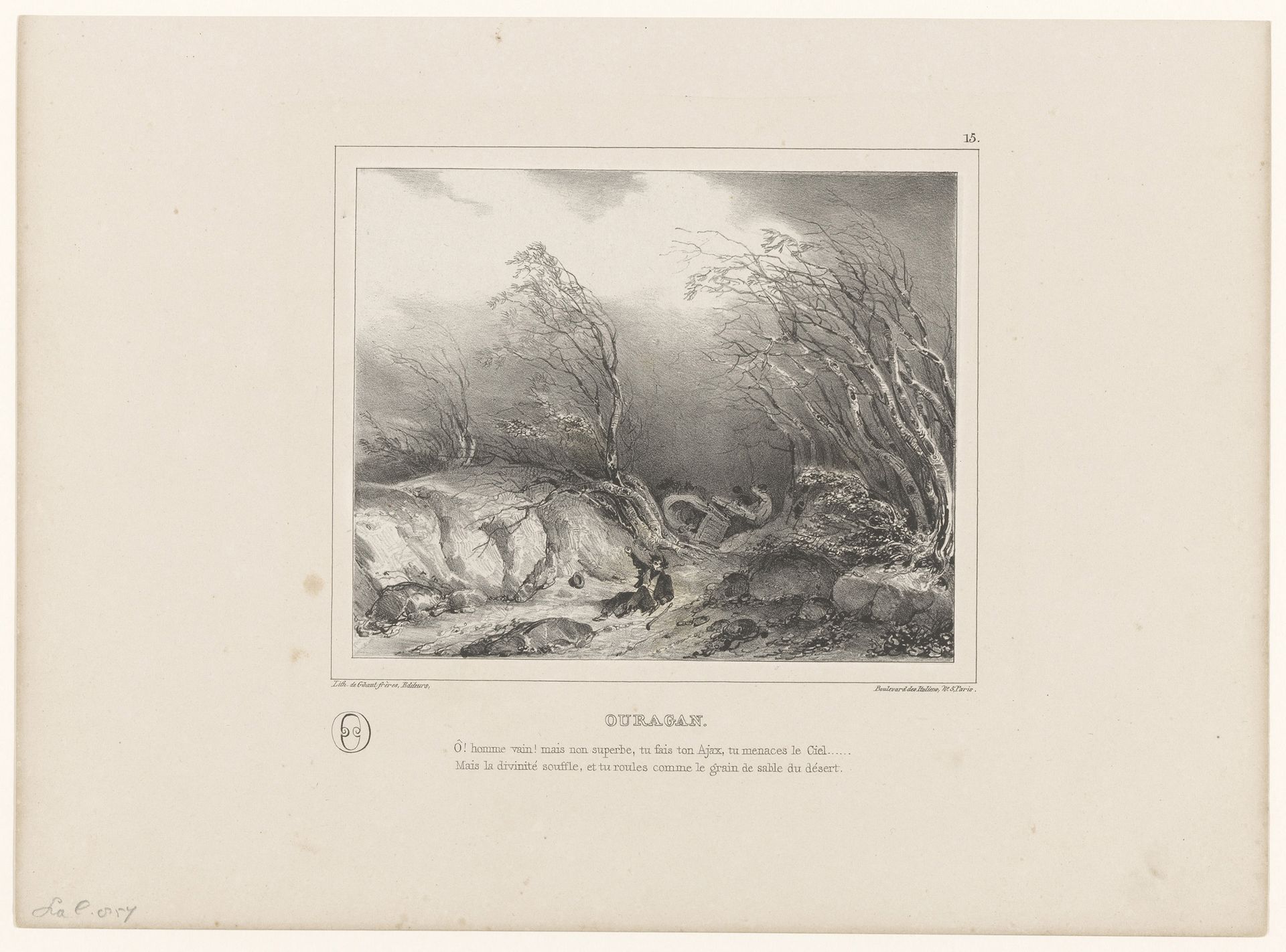 Orkaan by Nicolas Toussaint Charlet