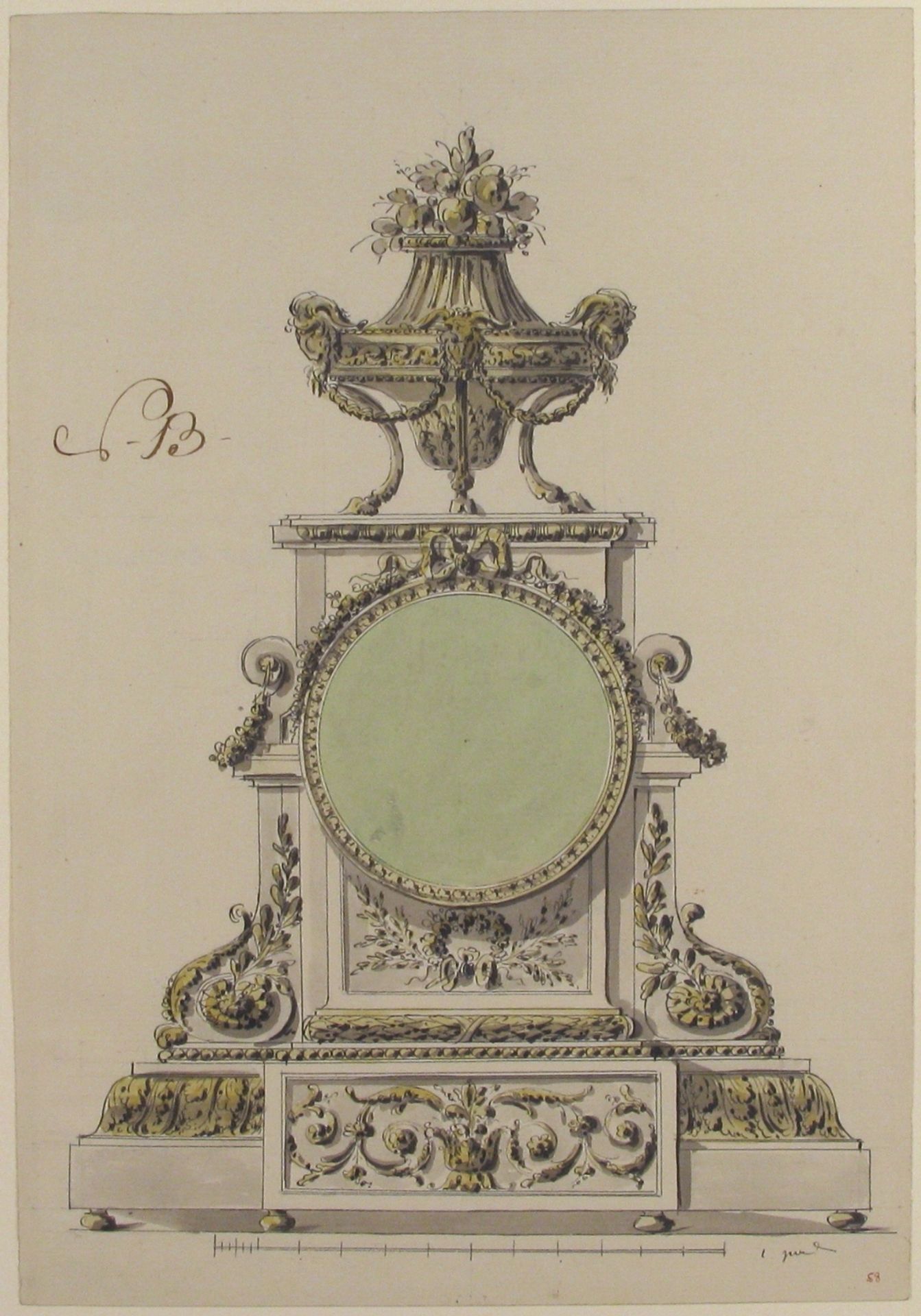 Design for a Clock by Anonymous