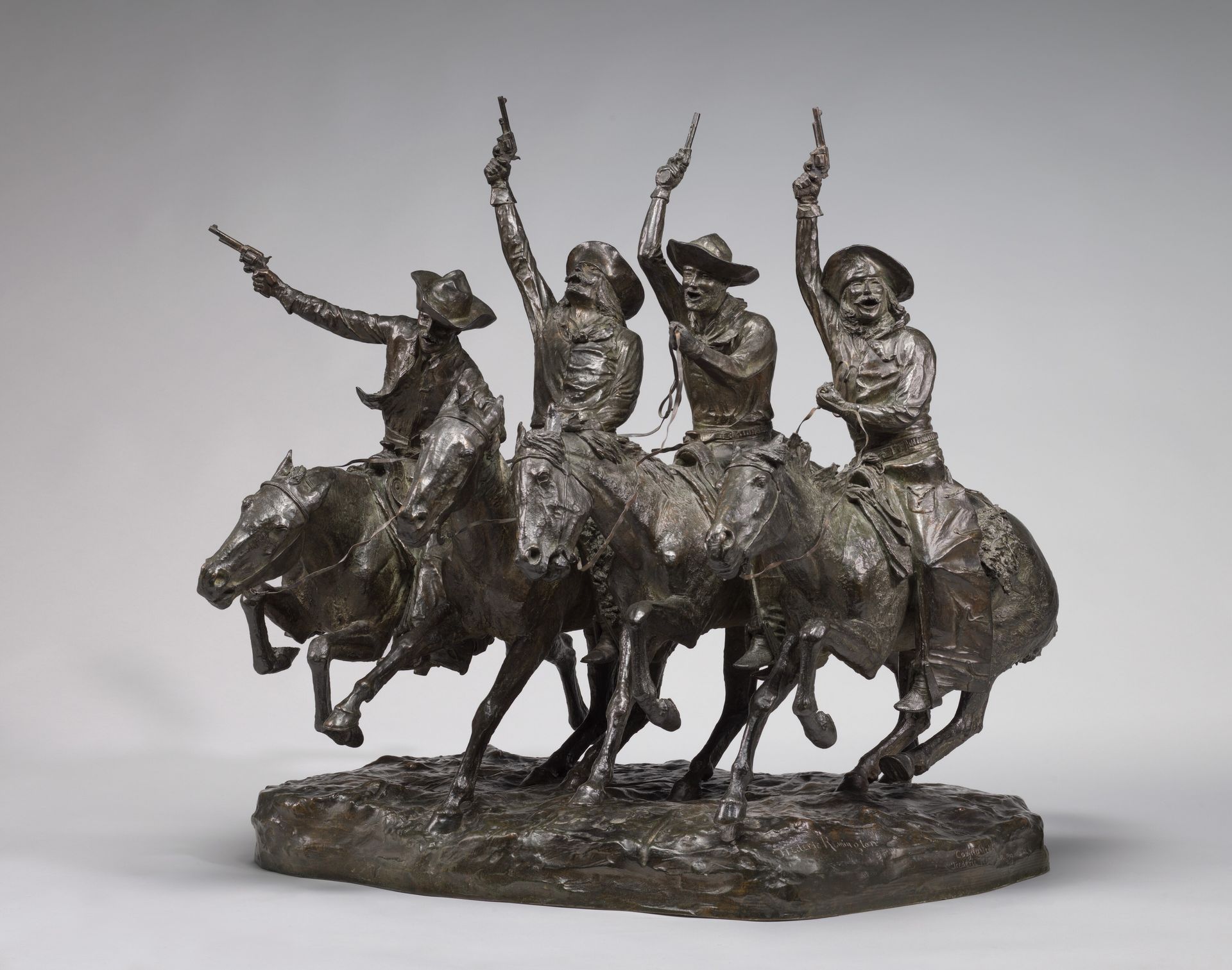 Off the Range (Coming Through the Rye) by Frederic Remington