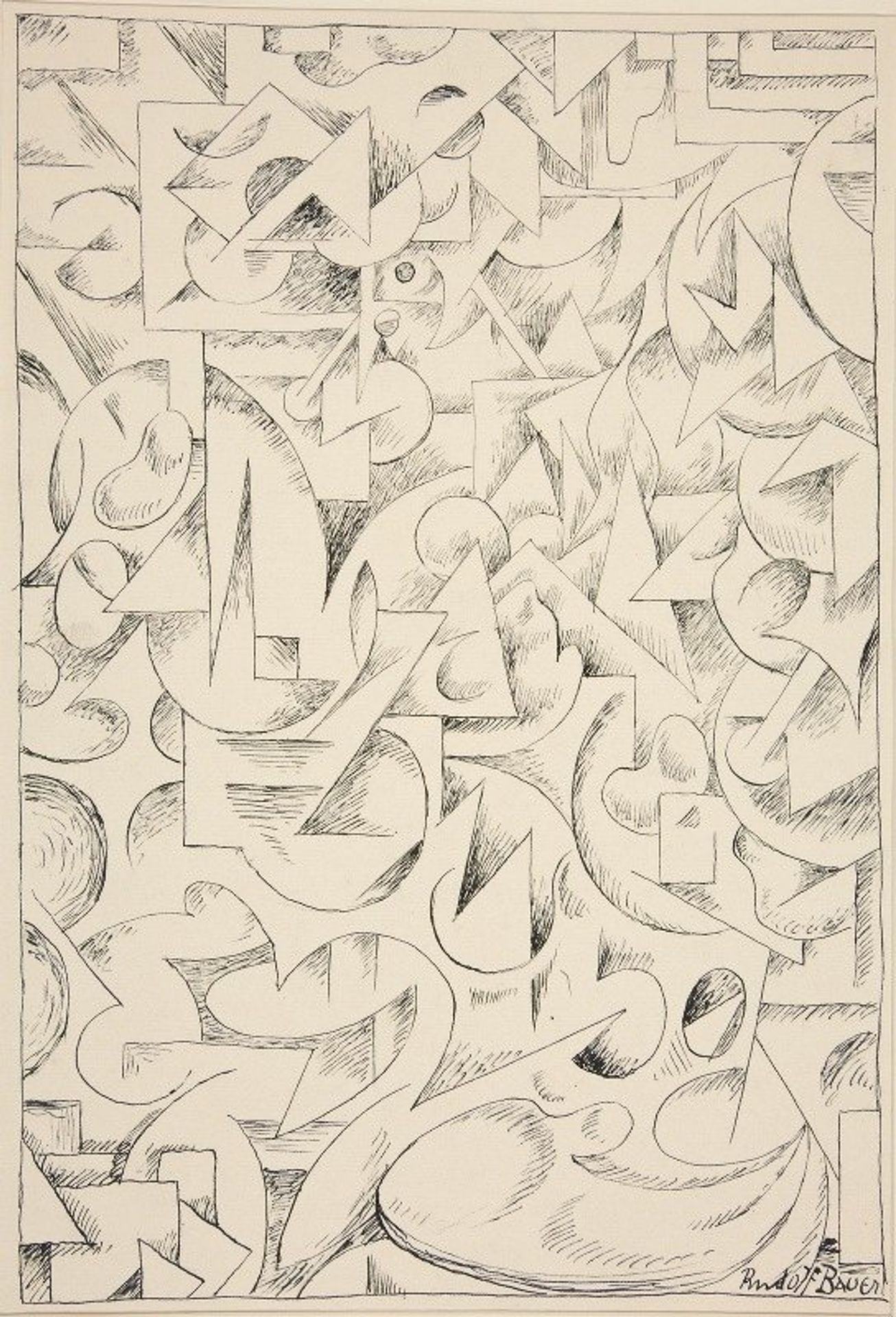 Untitled by Rudolf Bauer