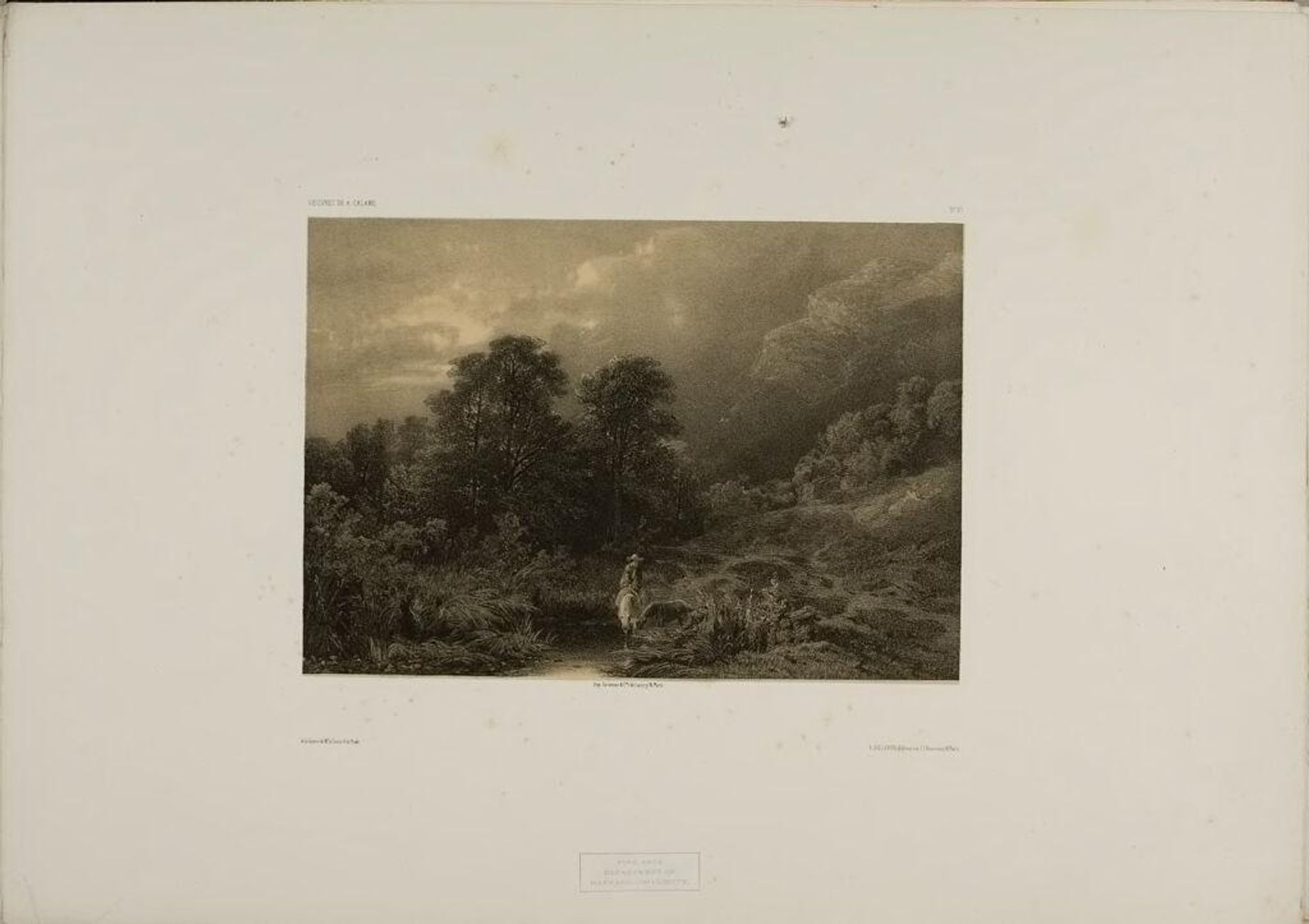 Landscape Number 56 by Alexandre Calame