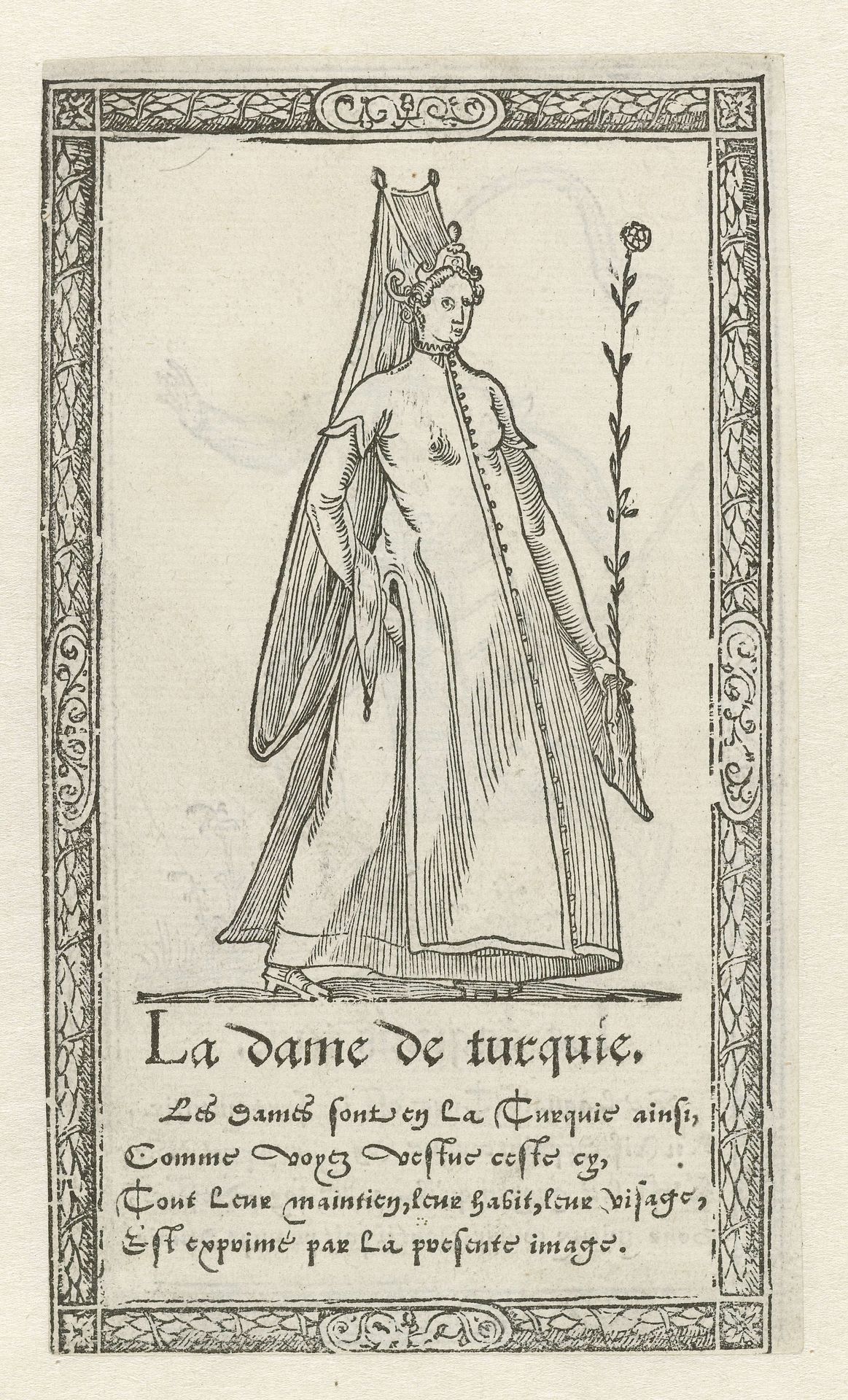 Dame uit Turkije by François Desprez