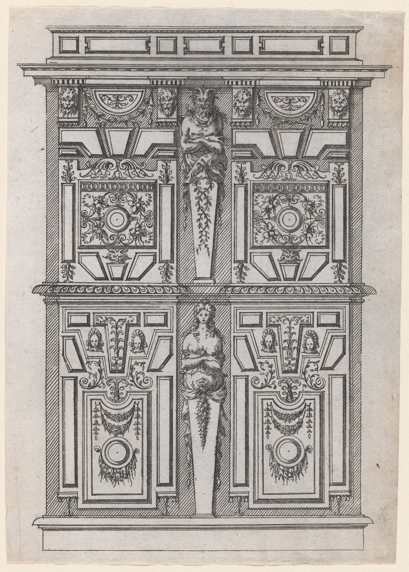 Furniture Design by Jacques Androuet Du Cerceau