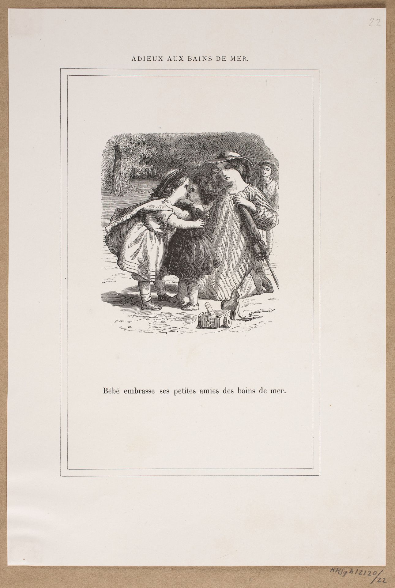 Adieux aux bains de mer by Lorenz Frølich