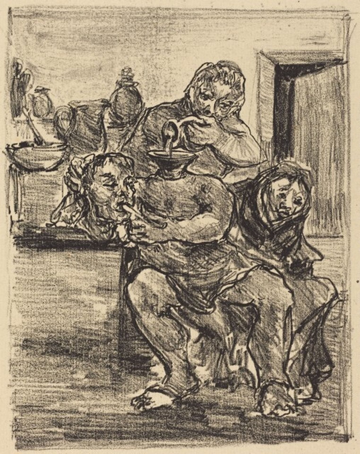 Copy after Goya's "Gran disparate" by Tomás Joseph Harris