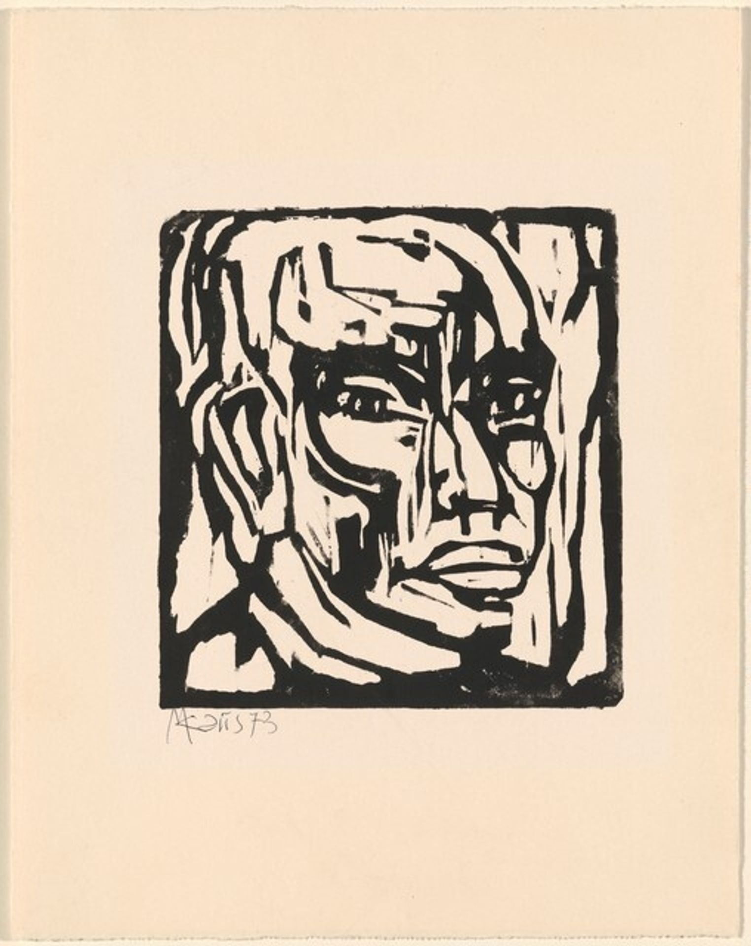 Selbstbildnis (Self-Portrait) by Max Kaus
