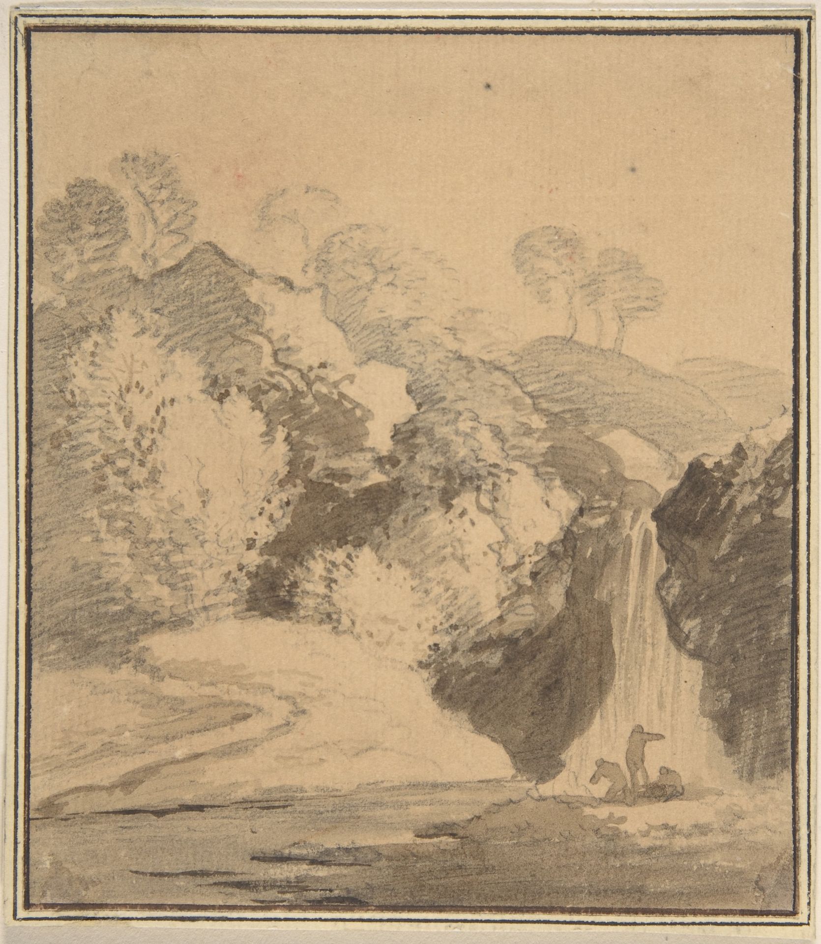Cascade by Johann Georg Wagner
