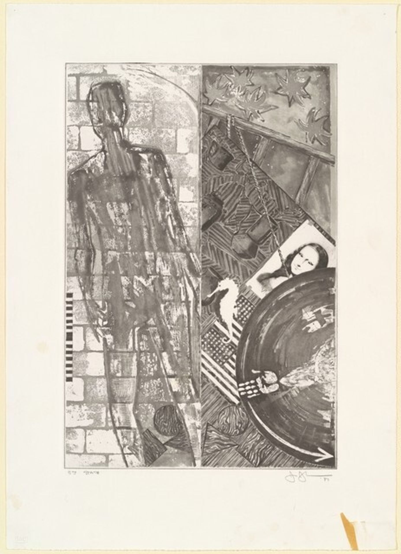 The Seasons (Summer) [5th state] by Jasper Johns
