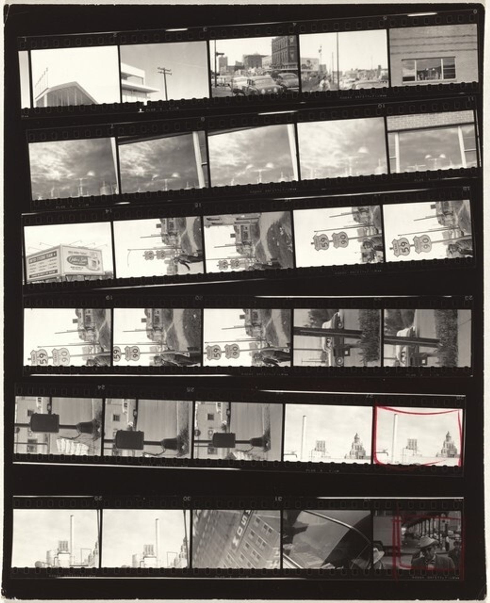 Guggenheim 366--Houston, Texas by Robert Frank