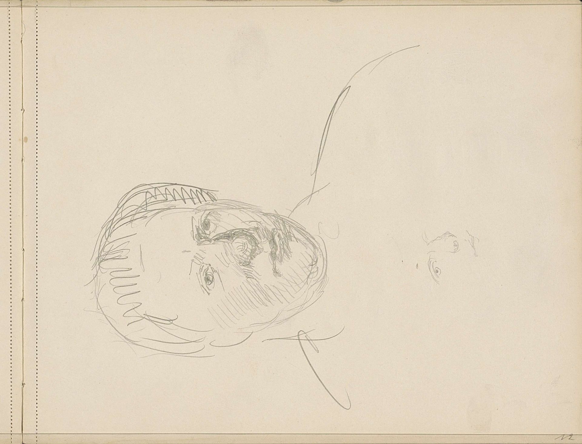 Portret van een onbekende vrouw by Isaac Israels