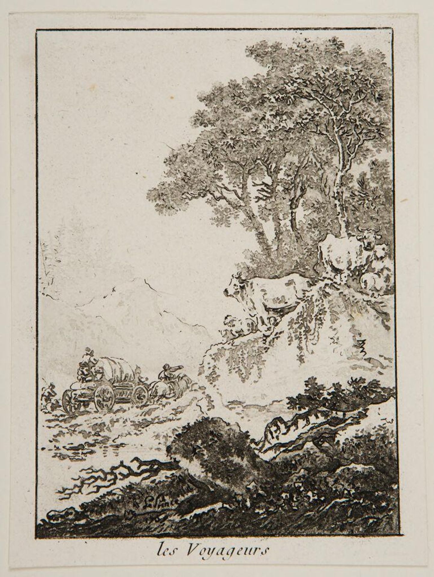 Travellers by Jean-Baptiste Le Prince