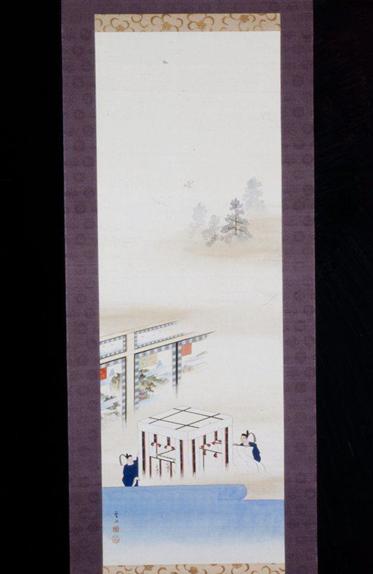 April (-Koromogaye Festival- Changing the Cloth) by Suzuki Toshimoto