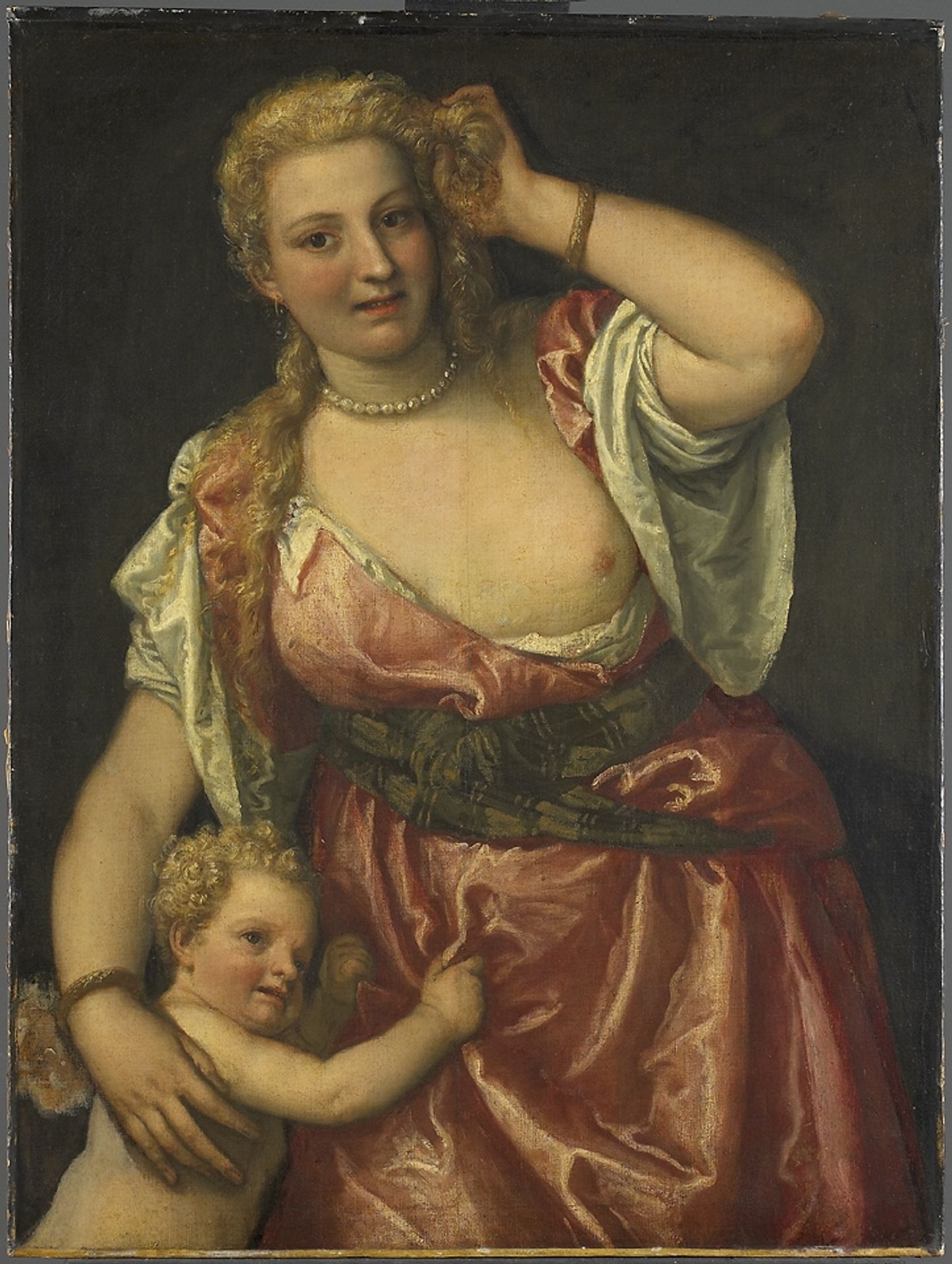 Venus and Amor by Paolo Veronese
